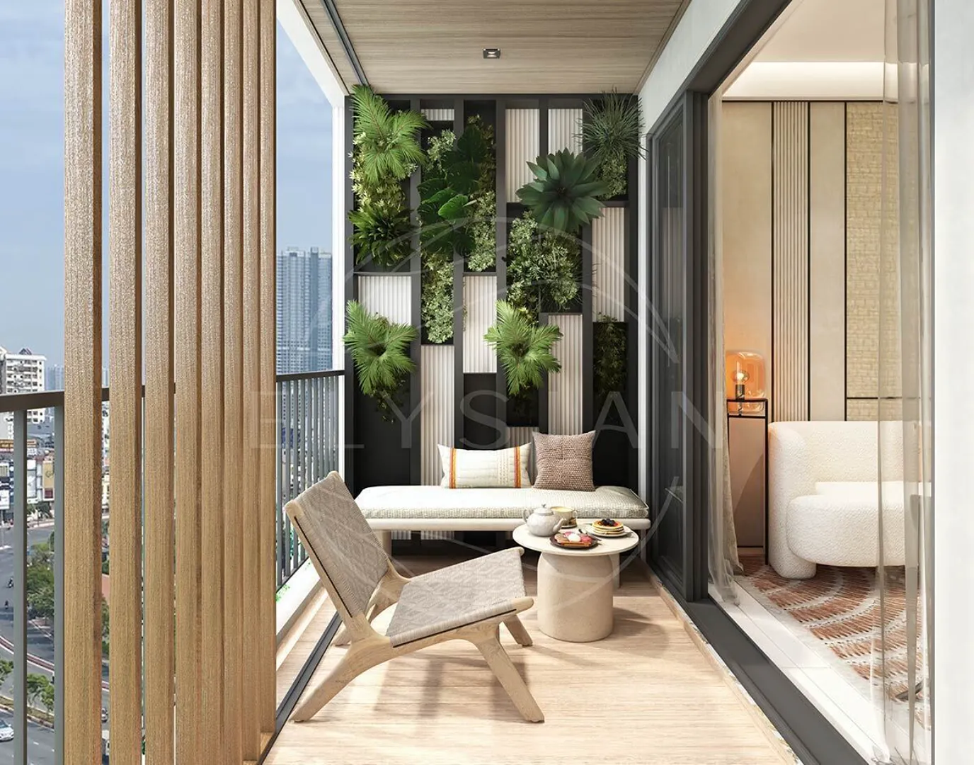 MÃ C15.07 - CĂN HỘ 2PN POTTED PLANT TẦNG 15 THÁP C TẠI ELYSIAN. Mua bán căn hộ tại Hồ Chí Minh được đăng bởi VPI