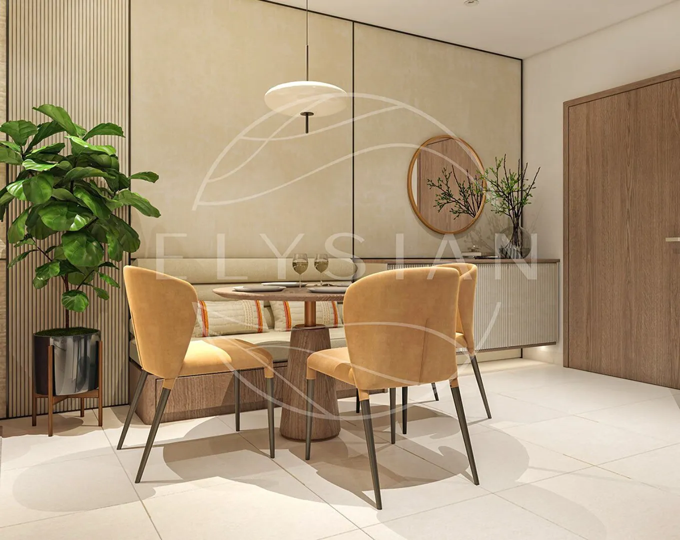 MÃ C15.07 - CĂN HỘ 2PN POTTED PLANT TẦNG 15 THÁP C TẠI ELYSIAN. Mua bán căn hộ tại Long Phước, Hồ Chí Minh được đăng bởi VPI.Hình 5