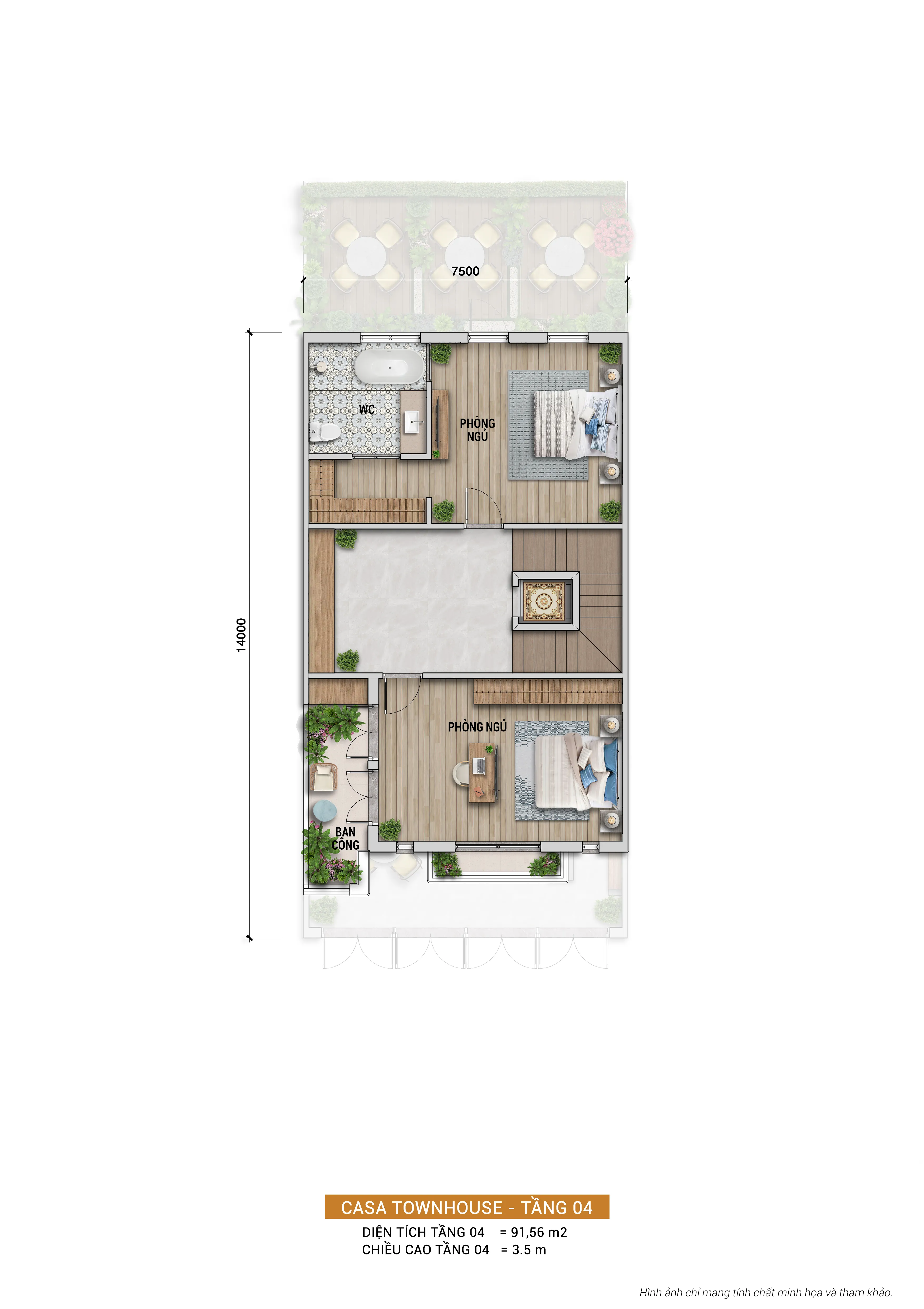 NHÀ PHỐ BLANCA CITY - CASA TOWNHOUSE C2133 - KINH DOANH DƯỚI HIÊN, BÌNH YÊN TRÊN LẦU. Mua bán nhà phố tại Blanca City, Phường 10, Thành phố Vũng Tàu, Tỉnh Bà Rịa - Vũng Tàu được đăng bởi Kim Trần Realty.Hình 5