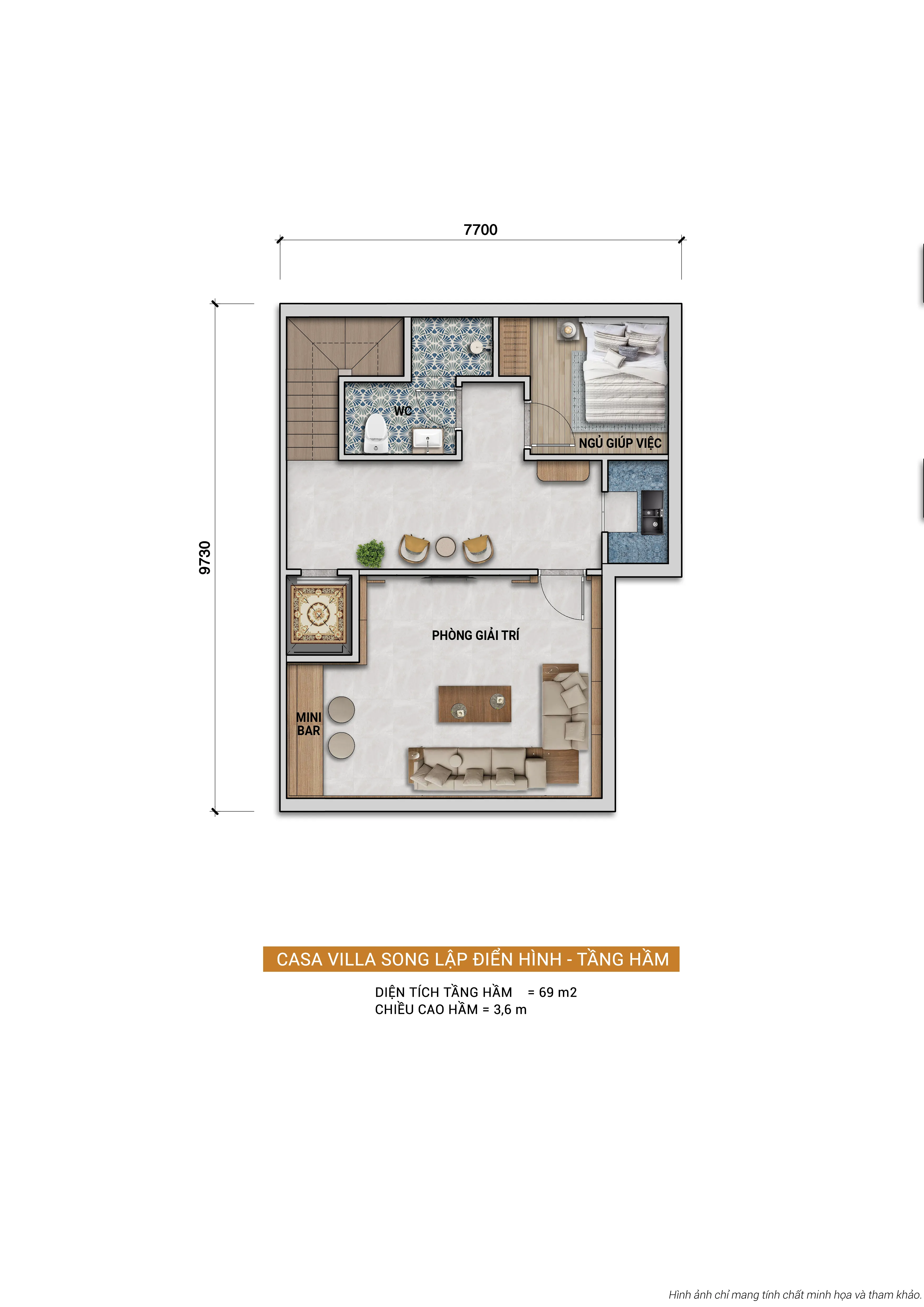 BIỆT THỰ SONG LẬP CASA VILLA MÃ C312 - TUYỆT TÁC SỐNG GIỮA LÒNG PHỐ BIỂN VŨNG TÀU. Mua bán biệt thự tại Blanca City, Phường 10, Thành phố Vũng Tàu, Tỉnh Bà Rịa - Vũng Tàu được đăng bởi Kim Trần Realty.Hình 10