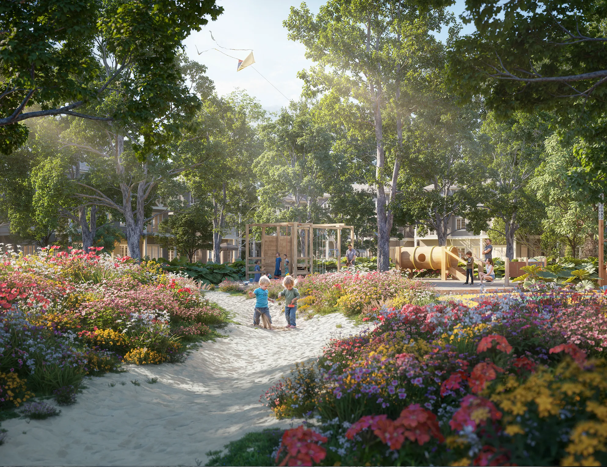 Townhouse Mùa Hạ Tại Phân Khu Home Retreat – Vị Trí Yên Tĩnh, Không Gian Sống Thoáng Đãng. Mua bán nhà phố tại Eco Retreat - Phân khu Home Retreat, Bến Lức, Tây Ninh được đăng bởi Eco Retreat.Hình 10