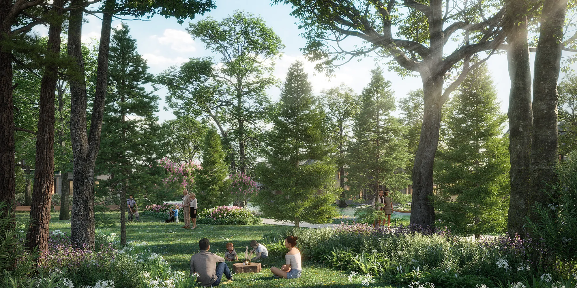 Town Villa mùa Xuân & mùa Thu – Không Gian Sống Riêng Tư, Chan Hòa Thiên Nhiên. Mua bán nhà phố tại Eco Retreat - Phân khu Home Retreat, Bến Lức, Tây Ninh được đăng bởi Eco Retreat.Hình 4