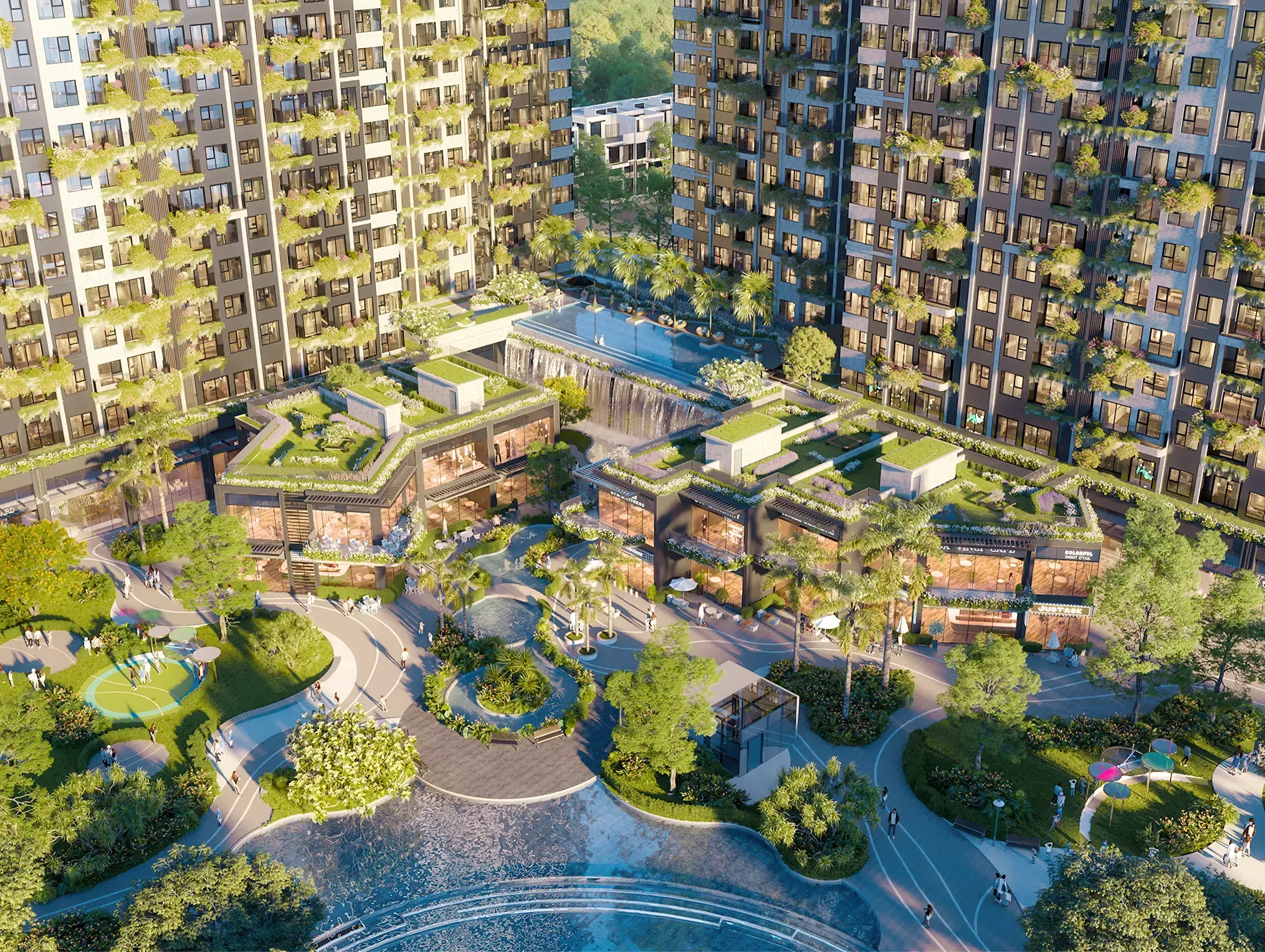 Town Villa Sky Retreat nằm sát khu chung cư có tiềm năng kinh doanh cực tốt. Mua bán nhà phố tại Eco Retreat - Phân khu Sky Retreat, Bến Lức, Tây Ninh được đăng bởi Eco Retreat.Hình 5