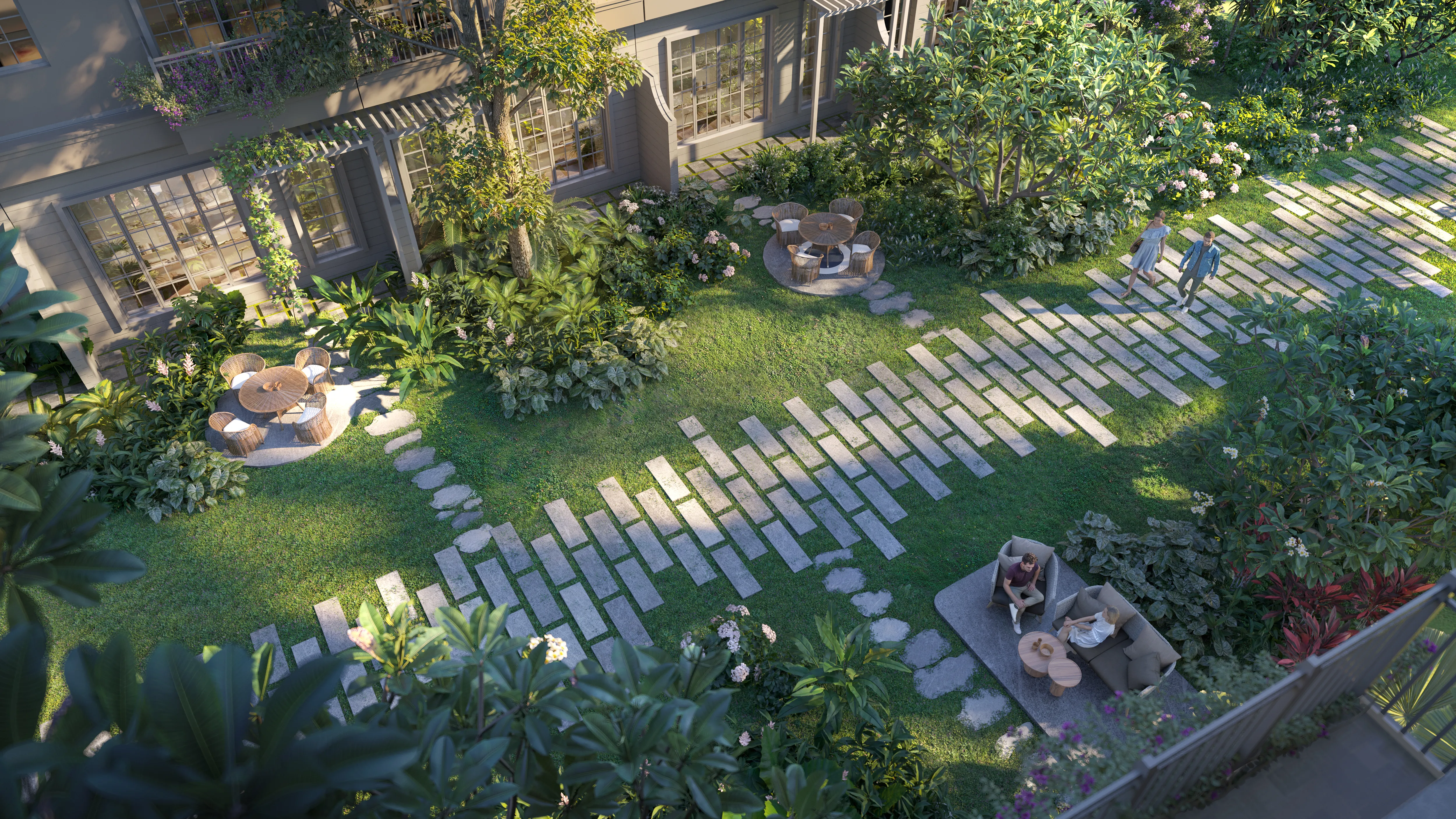 Townhouse Mùa Hạ Tại Phân Khu Home Retreat – Vị Trí Yên Tĩnh, Không Gian Sống Thoáng Đãng. Mua bán nhà phố tại Eco Retreat - Phân khu Home Retreat, Bến Lức, Tây Ninh được đăng bởi Eco Retreat.Hình 2