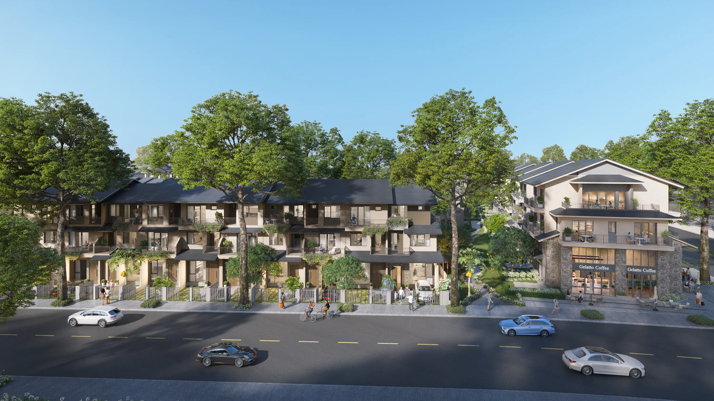 Townhouse Mùa Thu Tại Phân Khu Home Retreat – Không Gian Sống An Yên, Gần Gũi Thiên Nhiên. Mua bán nhà phố tại Eco Retreat - Phân khu Home Retreat, Bến Lức, Tây Ninh được đăng bởi Eco Retreat.Hình 9