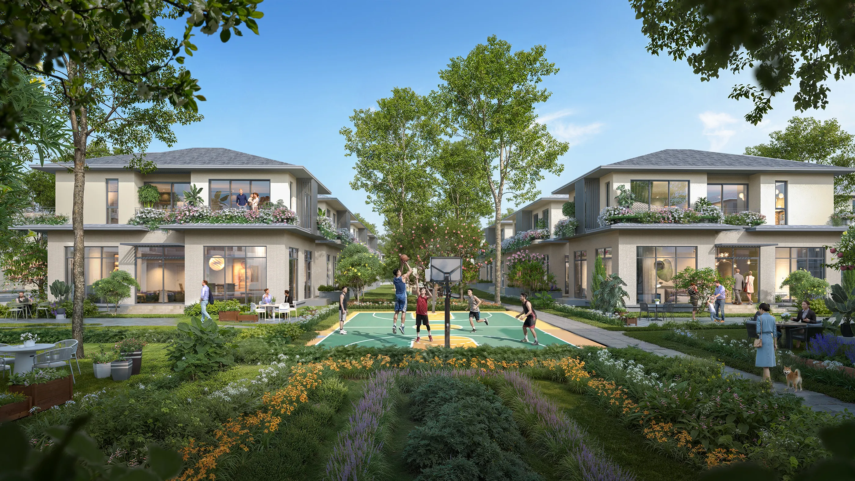 Townhouse Rừng Mai Có Ưu Đãi Ngân Hàng 70% Giá Trị Kéo Dài Đến Tháng 4/2028. Mua bán nhà phố tại Eco Retreat - Phân khu Rừng Mai, Bến Lức, Tây Ninh được đăng bởi Eco Retreat.Hình 4