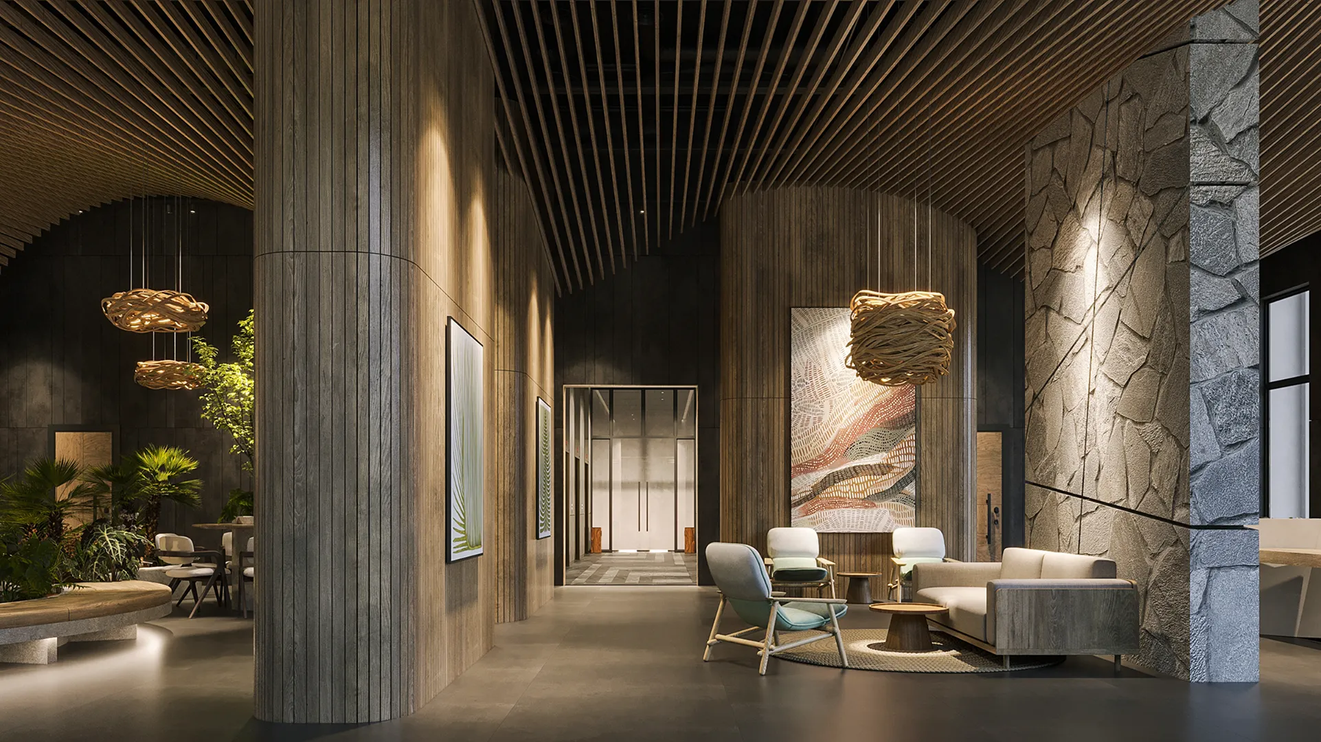 Căn 2 Phòng Ngủ Sky Retreat Sở Hữu Hệ Tiện Ích Đa Tầng. Mua bán căn hộ tại Eco Retreat - Phân khu Sky Retreat, Bến Lức, Tây Ninh được đăng bởi Eco Retreat.Hình 9