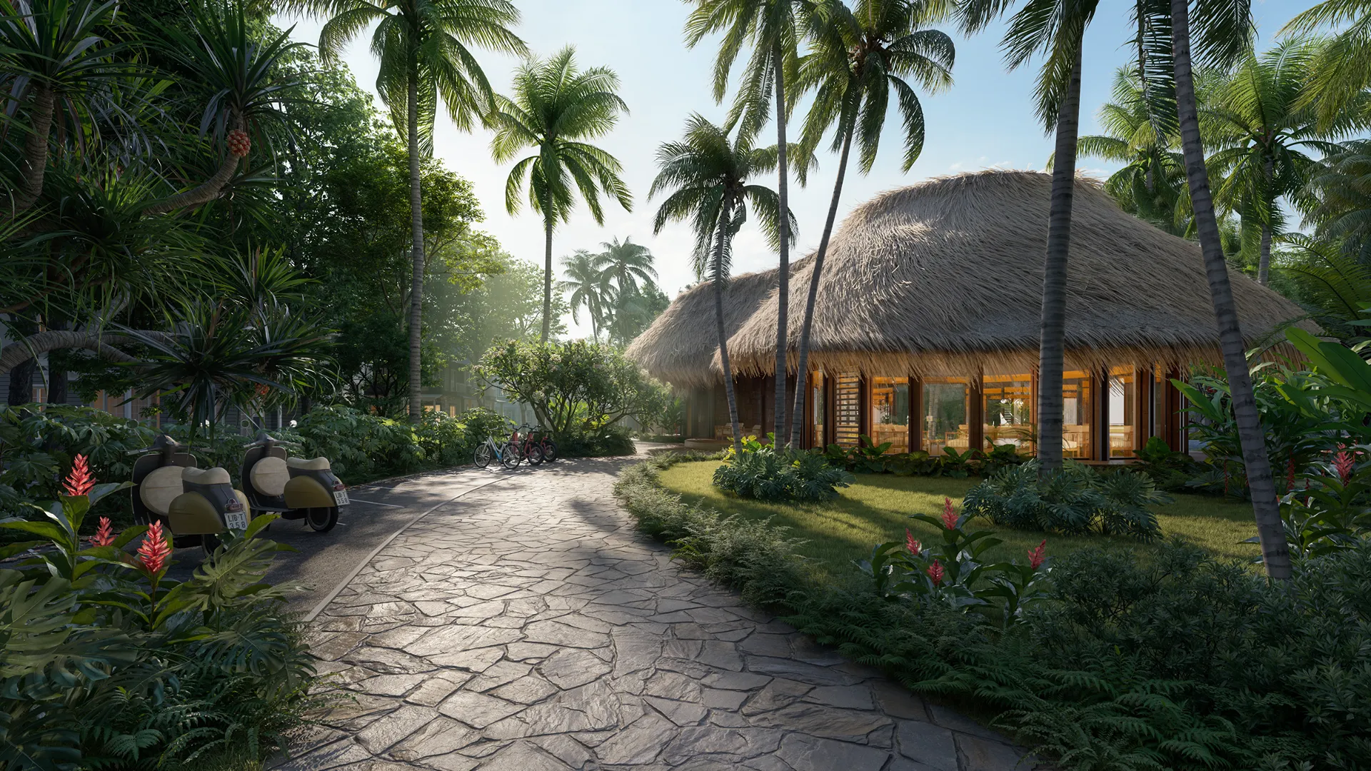 Biệt Thự Park Villa Phân Khu Biệt Thự Đảo Là Phân Khúc Cao Cấp Nhất Dự Án. Mua bán biệt thự tại Eco Retreat - Phân khu Retreat Island, Bến Lức, Tây Ninh được đăng bởi Eco Retreat.Hình 4