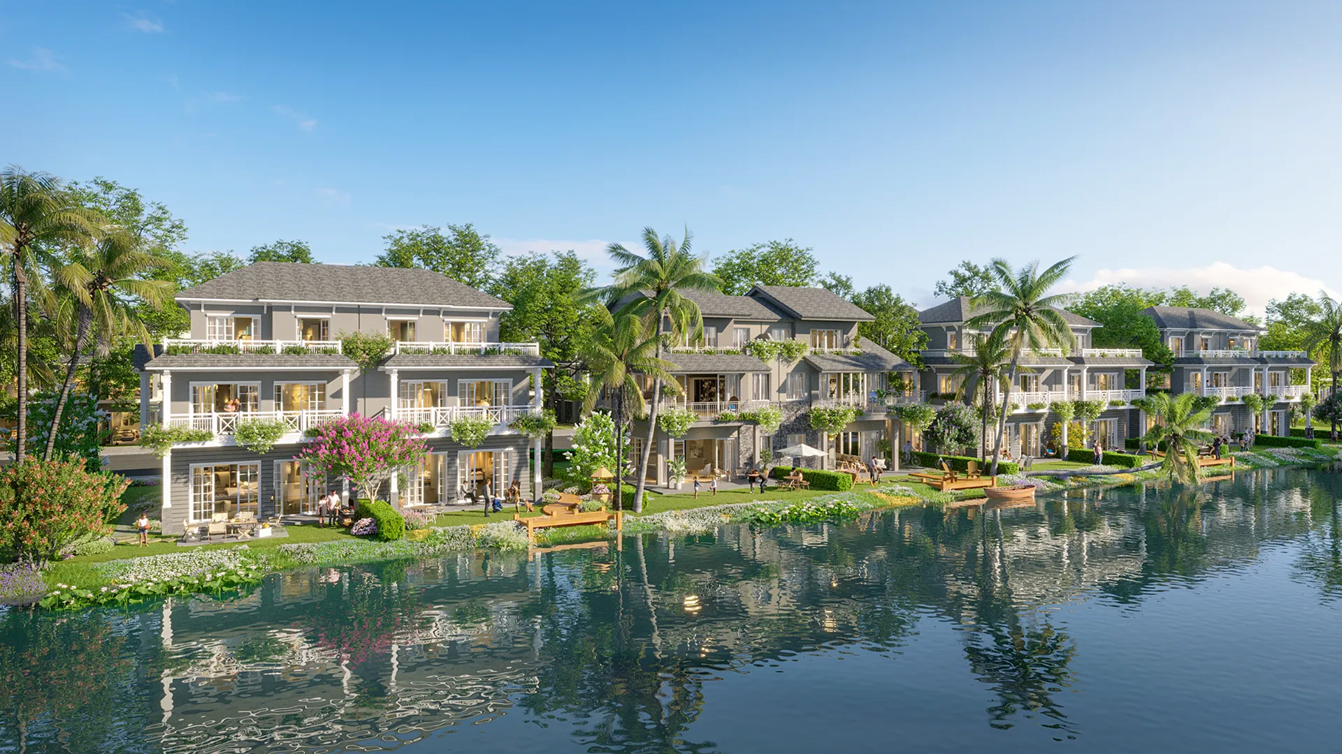 Biệt Thự Park Villa Phân Khu Biệt Thự Đảo Là Phân Khúc Cao Cấp Nhất Dự Án. Mua bán biệt thự tại Eco Retreat - Phân khu Retreat Island, Bến Lức, Tây Ninh được đăng bởi Eco Retreat.Hình 8