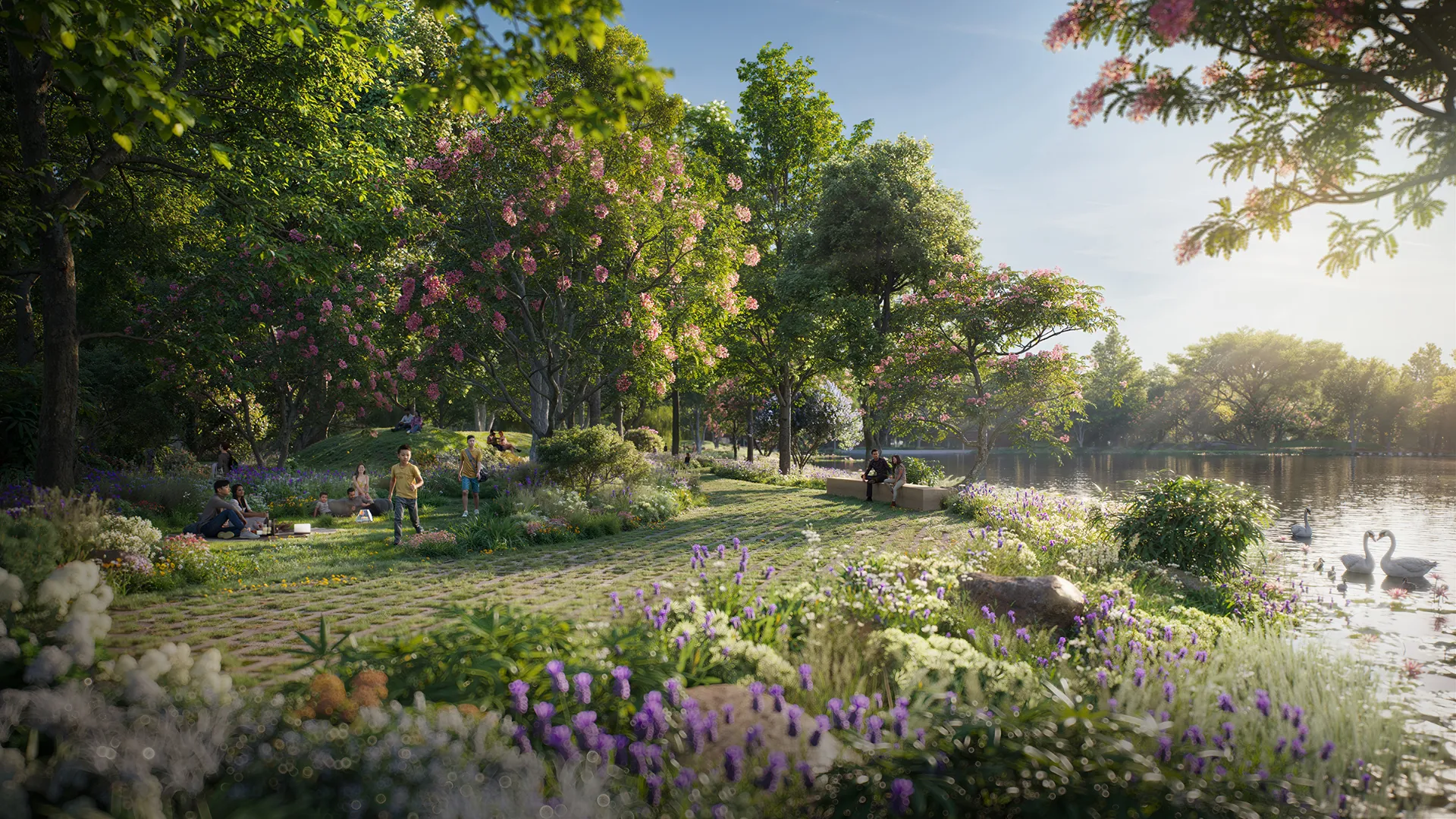 Biệt Thự Park Villa Phân Khu Biệt Thự Đảo Là Phân Khúc Cao Cấp Nhất Dự Án. Mua bán biệt thự tại Eco Retreat - Phân khu Retreat Island, Bến Lức, Tây Ninh được đăng bởi Eco Retreat.Hình 9