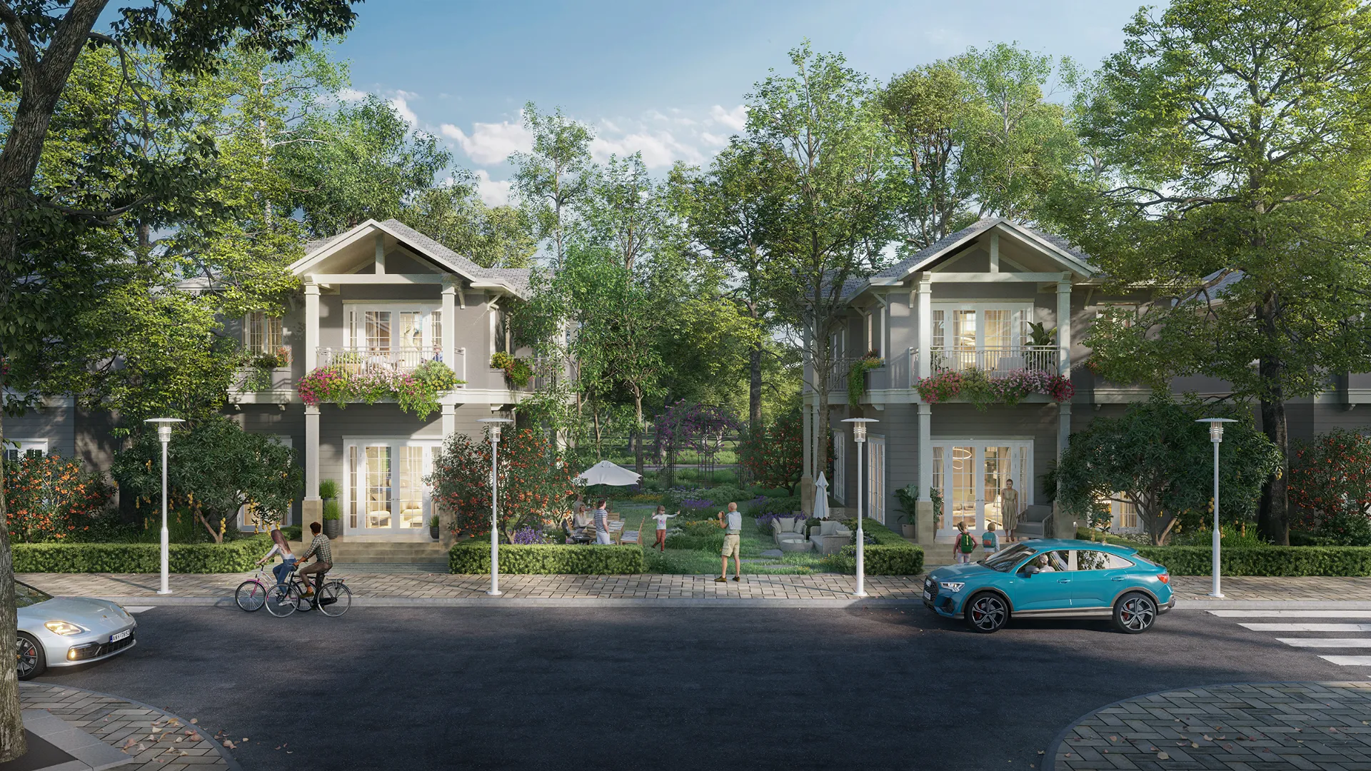 Park Villa Mùa Hạ & Mùa Xuân Tại Phân Khu Home Retreat Vị Trí Yên Tĩnh, Thoáng Đãng. Mua bán biệt thự tại Eco Retreat - Phân khu Home Retreat, Bến Lức, Tây Ninh được đăng bởi Eco Retreat.Hình 3