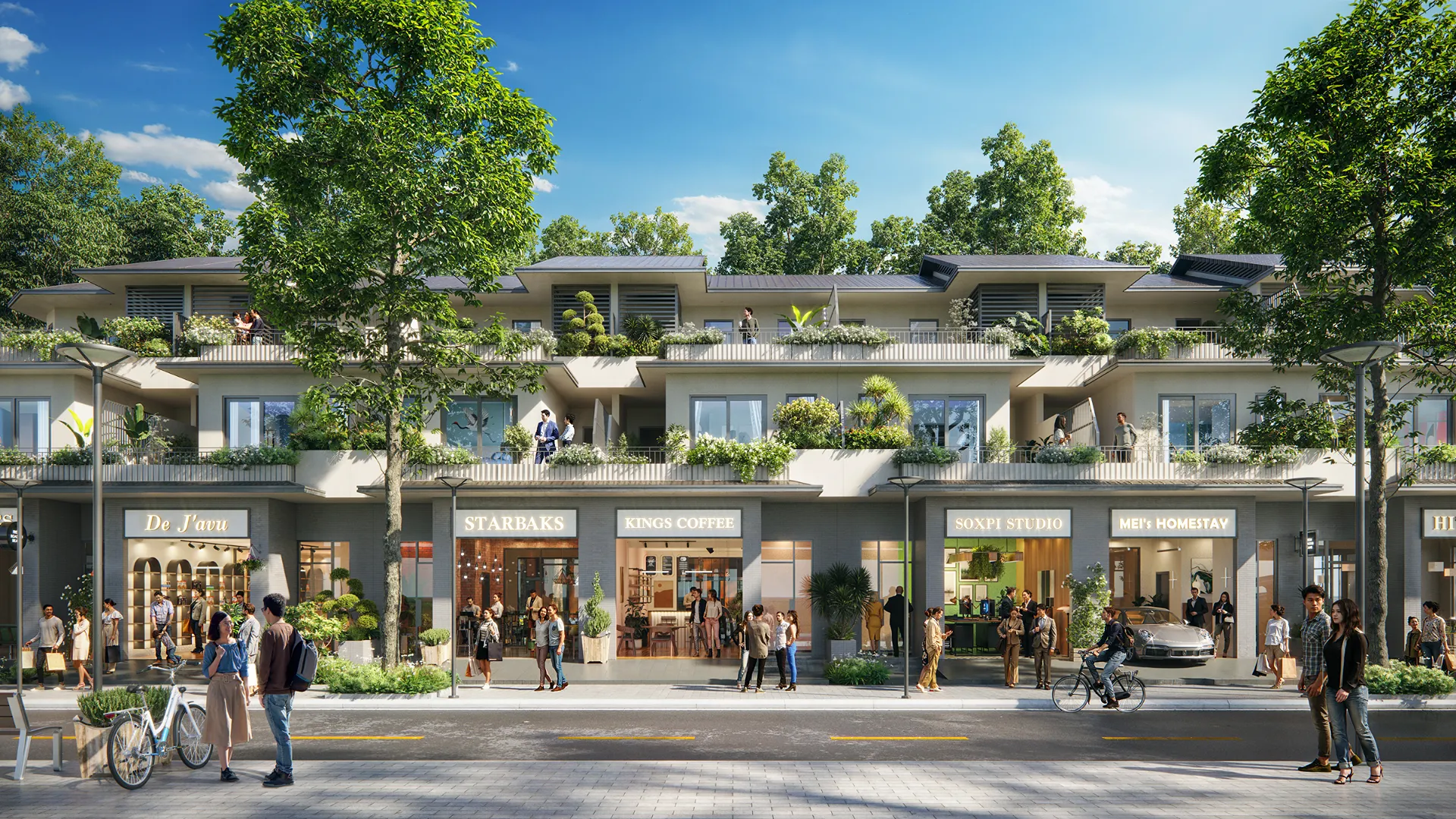 Park Villa Mùa Hạ & Mùa Xuân Tại Phân Khu Home Retreat Vị Trí Yên Tĩnh, Thoáng Đãng. Mua bán biệt thự tại Eco Retreat - Phân khu Home Retreat, Bến Lức, Tây Ninh được đăng bởi Eco Retreat.Hình 7