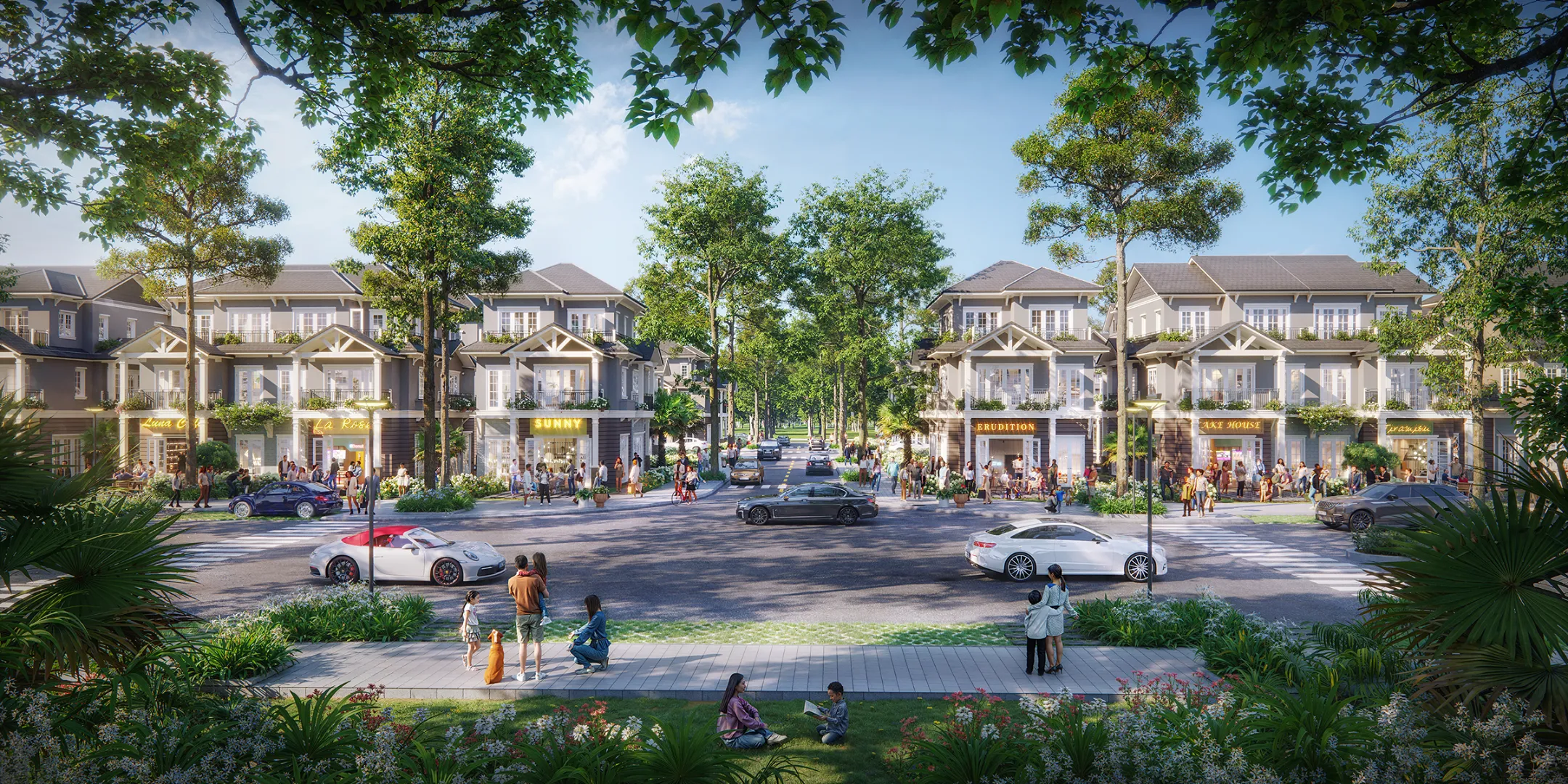 Park Villa Mùa Hạ & Mùa Xuân Tại Phân Khu Home Retreat Vị Trí Yên Tĩnh, Thoáng Đãng. Mua bán biệt thự tại Eco Retreat - Phân khu Home Retreat, Bến Lức, Tây Ninh được đăng bởi Eco Retreat.Hình 9