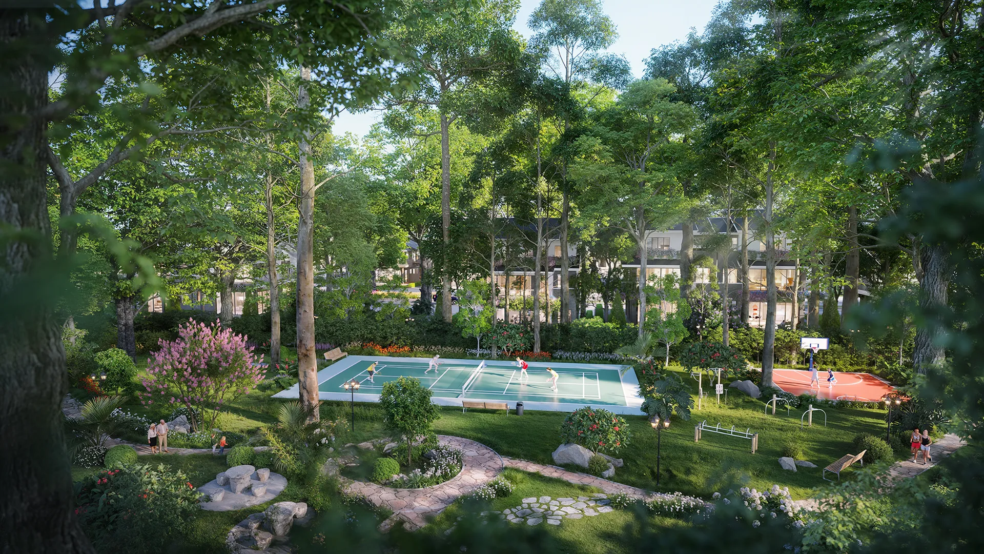 Căn Biệt Thự Park Villa Phân Khu Rừng Mai Tiếp Giáp Đại Lộ Công Viên Và Đại Lộ Vịnh Đảo. Mua bán biệt thự tại Eco Retreat - Phân khu Rừng Mai, Bến Lức, Tây Ninh được đăng bởi Eco Retreat.Hình 6