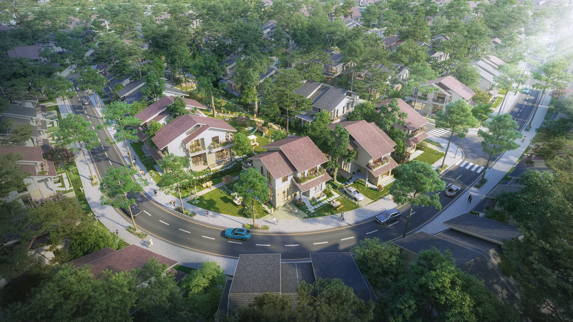 Căn Biệt Thự Park Villa Phân Khu Rừng Mai Tiếp Giáp Đại Lộ Công Viên Và Đại Lộ Vịnh Đảo. Mua bán biệt thự tại Eco Retreat - Phân khu Rừng Mai, Bến Lức, Tây Ninh được đăng bởi Eco Retreat.Hình 7