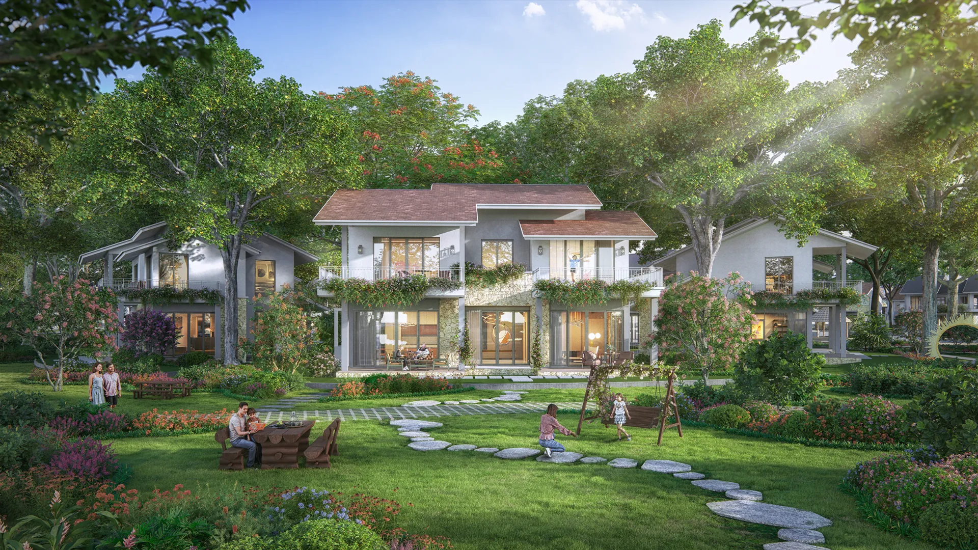 Căn Biệt Thự Park Villa Phân Khu Rừng Mai Tiếp Giáp Đại Lộ Công Viên Và Đại Lộ Vịnh Đảo. Mua bán biệt thự tại Eco Retreat - Phân khu Rừng Mai, Tây Ninh được đăng bởi Eco Retreat