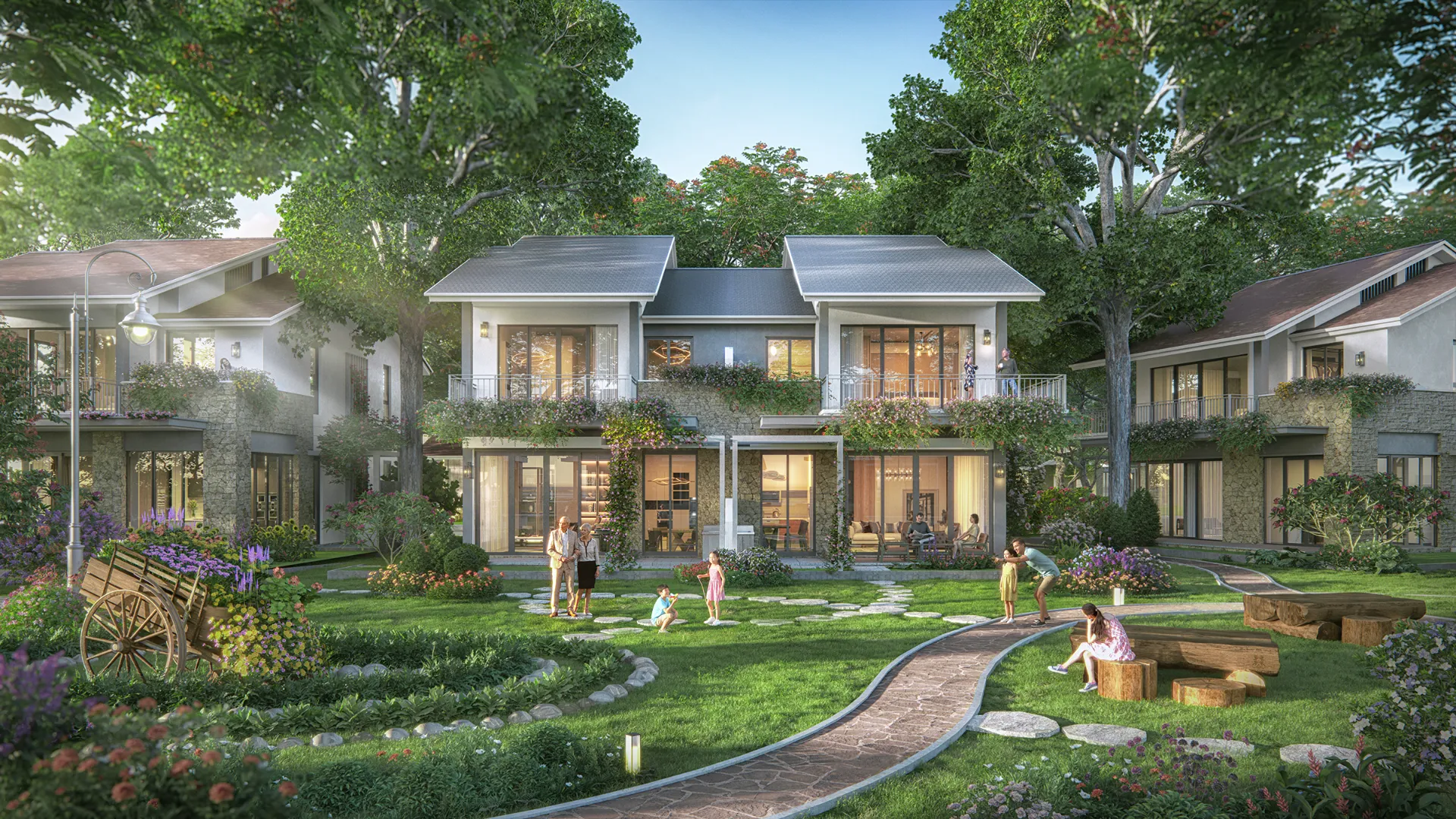 Căn Biệt Thự Park Villa Phân Khu Rừng Mai Tiếp Giáp Đại Lộ Công Viên Và Đại Lộ Vịnh Đảo. Mua bán biệt thự tại Eco Retreat - Phân khu Rừng Mai, Bến Lức, Tây Ninh được đăng bởi Eco Retreat.Hình 10