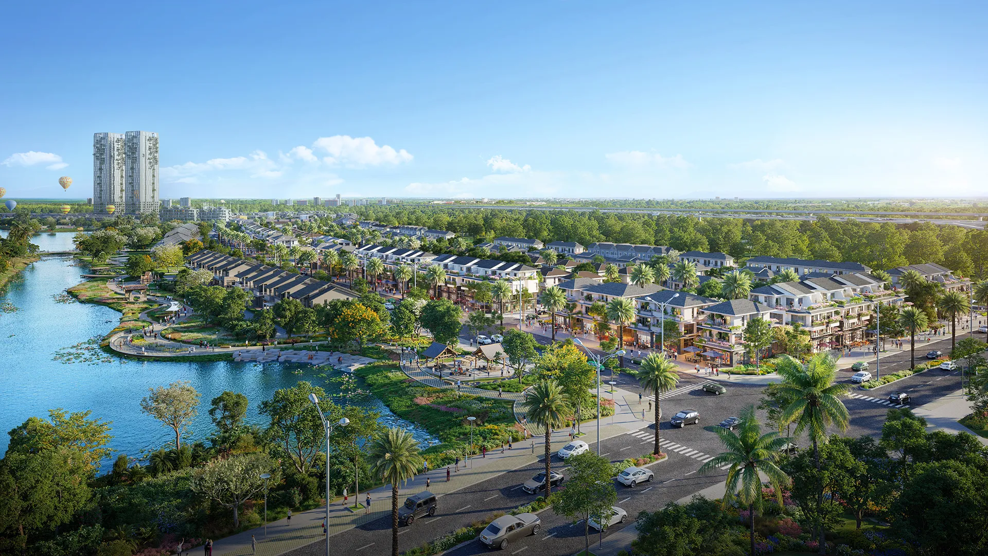 Căn Shophouse Eco Retreat Phân Khu Mùa Lễ Hội View Đối Diện Hồ Thiên Nga. Mua bán shophouse, nhà phố thương mại tại Eco Retreat - Phân khu Rừng Mai, Bến Lức, Tây Ninh được đăng bởi Eco Retreat.Hình 7