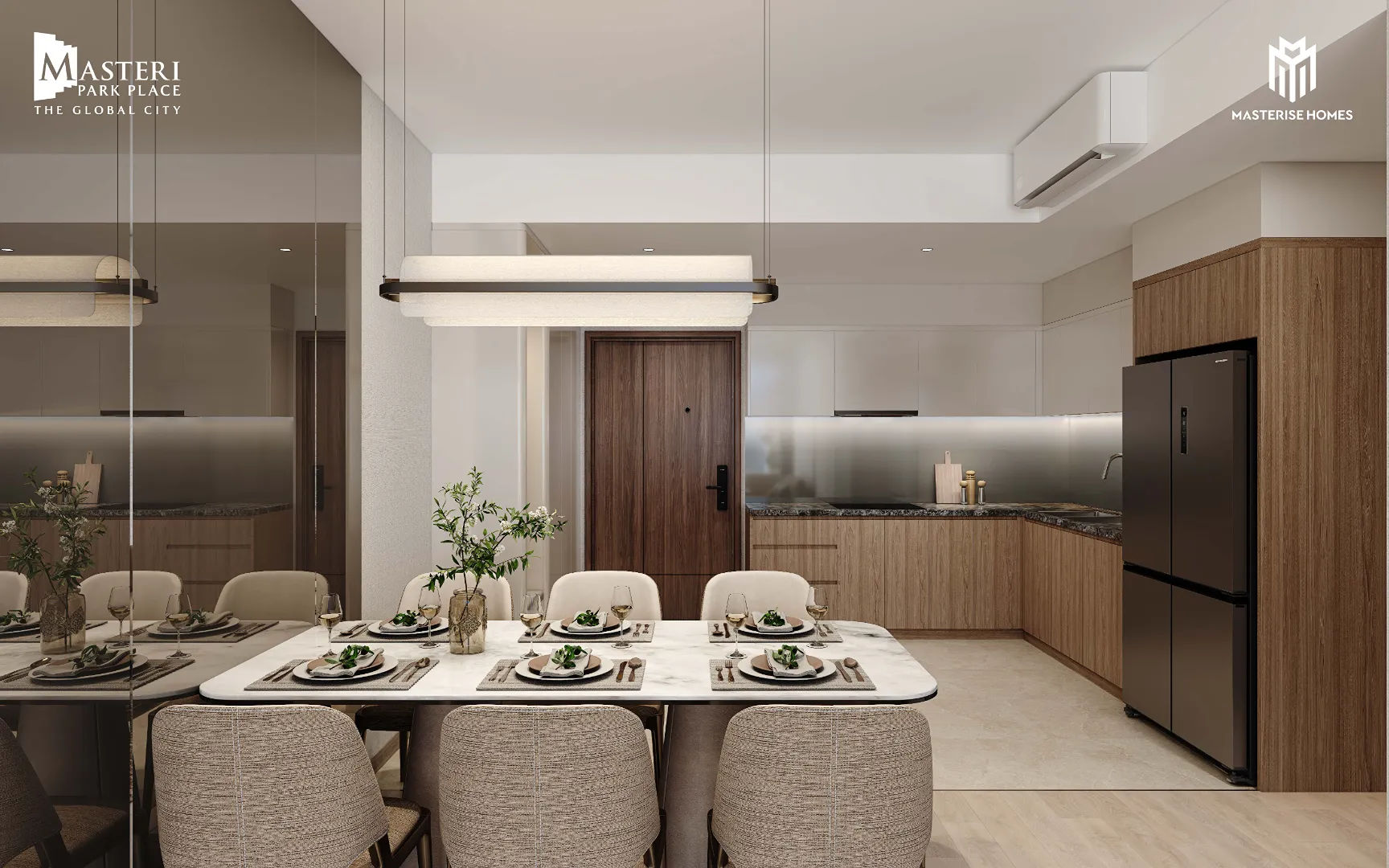 TUYỆT TÁC 3PN MASTERI PARK PLACE - TỔ ẤM RỘNG RÃI GIỮA LÒNG THE GLOBAL CITY. Mua bán căn hộ tại Masteri Park Place, Hồ Chí Minh được đăng bởi M2 Realty