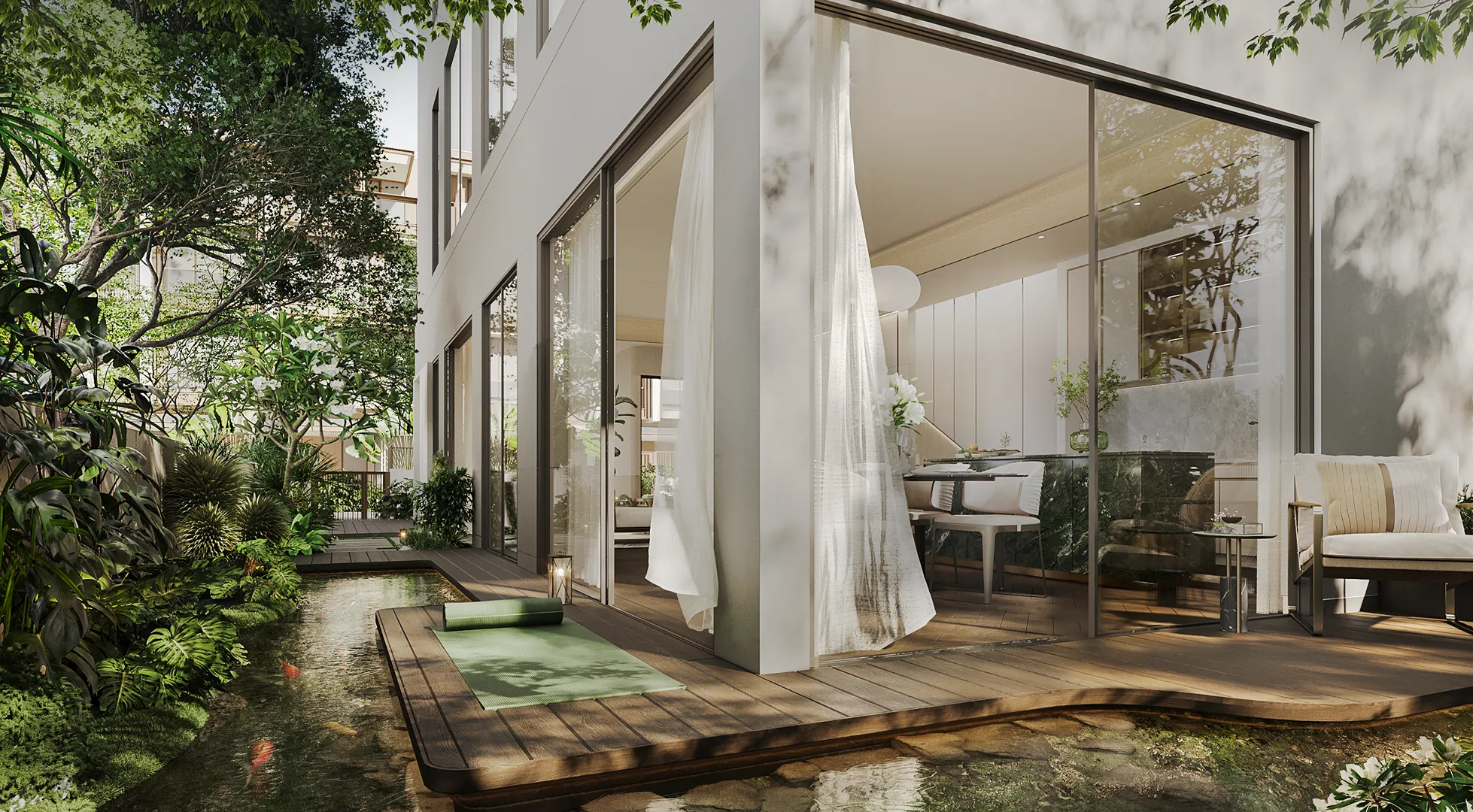 Bán Biệt Thự Song Lập Phân Khu Sola Đảo Ánh Dương View Sông Trực Diện, Tầm Nhìn Bao Quát. Mua bán căn hộ tại SOLA The Global City, Quận 2 TP. Thủ Đức, An Phú, Hồ Chí Minh được đăng bởi M2 Realty.Hình 7