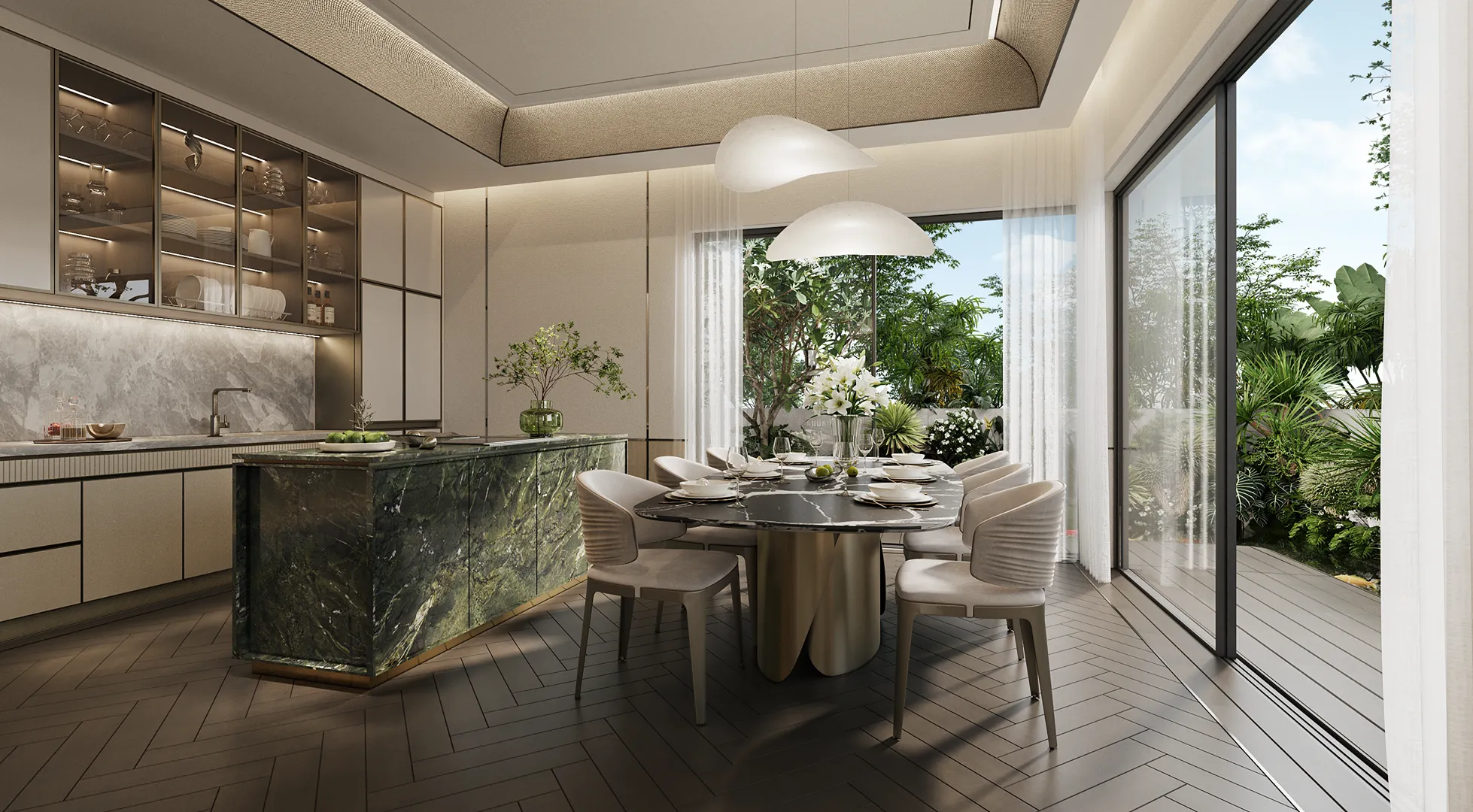 Bán Biệt Thự Song Lập Phân Khu Sola Đảo Ánh Dương View Sông Trực Diện, Tầm Nhìn Bao Quát. Mua bán căn hộ tại SOLA The Global City, Quận 2 TP. Thủ Đức, An Phú, Hồ Chí Minh được đăng bởi M2 Realty.Hình 9