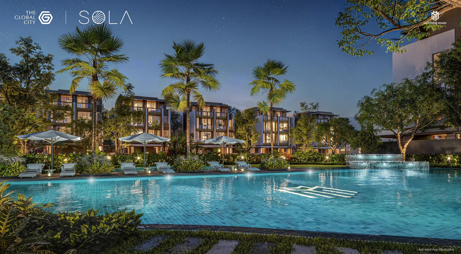 Bán Biệt Thự Song Lập Phân Khu Sola Đảo Ánh Dương View Sông Trực Diện, Tầm Nhìn Bao Quát. Mua bán căn hộ tại SOLA The Global City, Quận 2 TP. Thủ Đức, An Phú, Hồ Chí Minh được đăng bởi M2 Realty.Hình 6