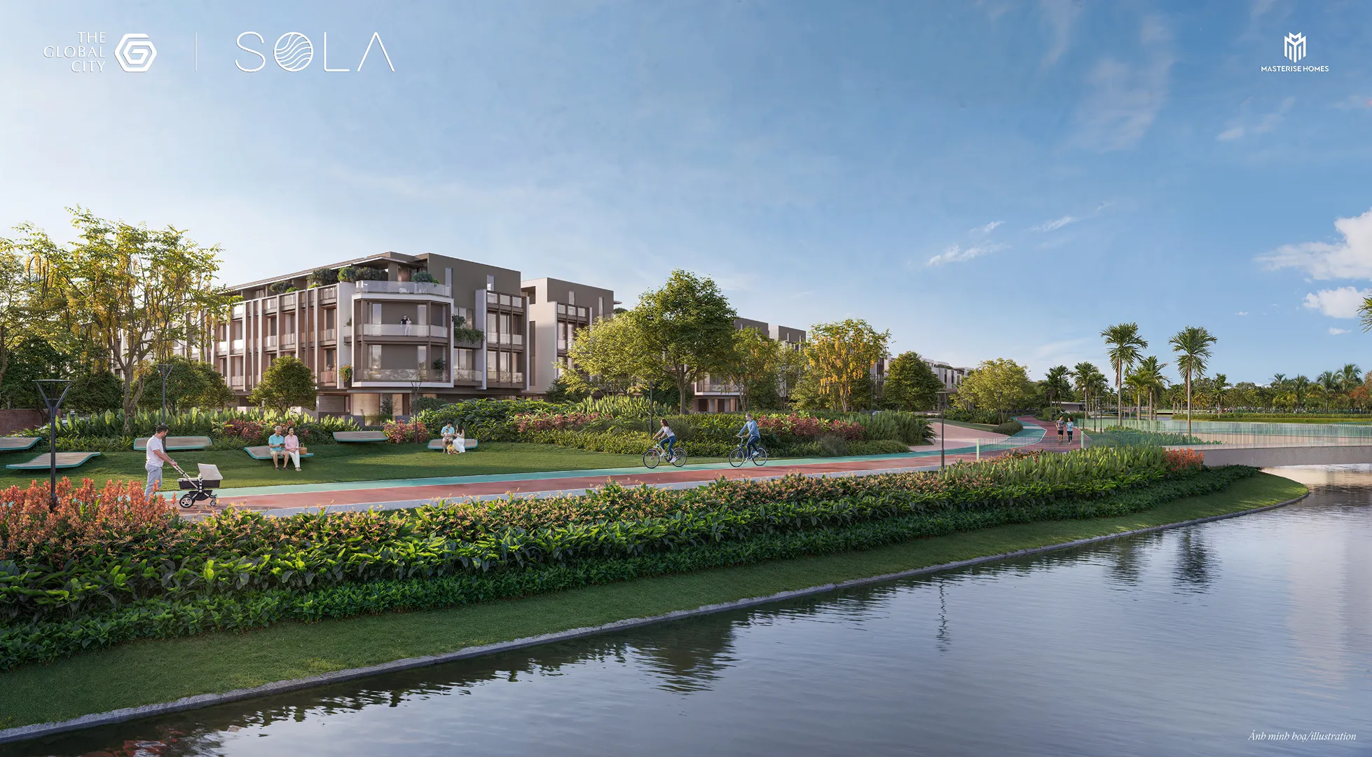Bán Biệt Thự Song Lập Sola Đảo Ánh Dương Không Gian Riêng Tư, An Ninh Tuyệt Đối. Mua bán căn hộ tại SOLA The Global City, Quận 2 TP. Thủ Đức, An Phú, Hồ Chí Minh được đăng bởi M2 Realty.Hình 2