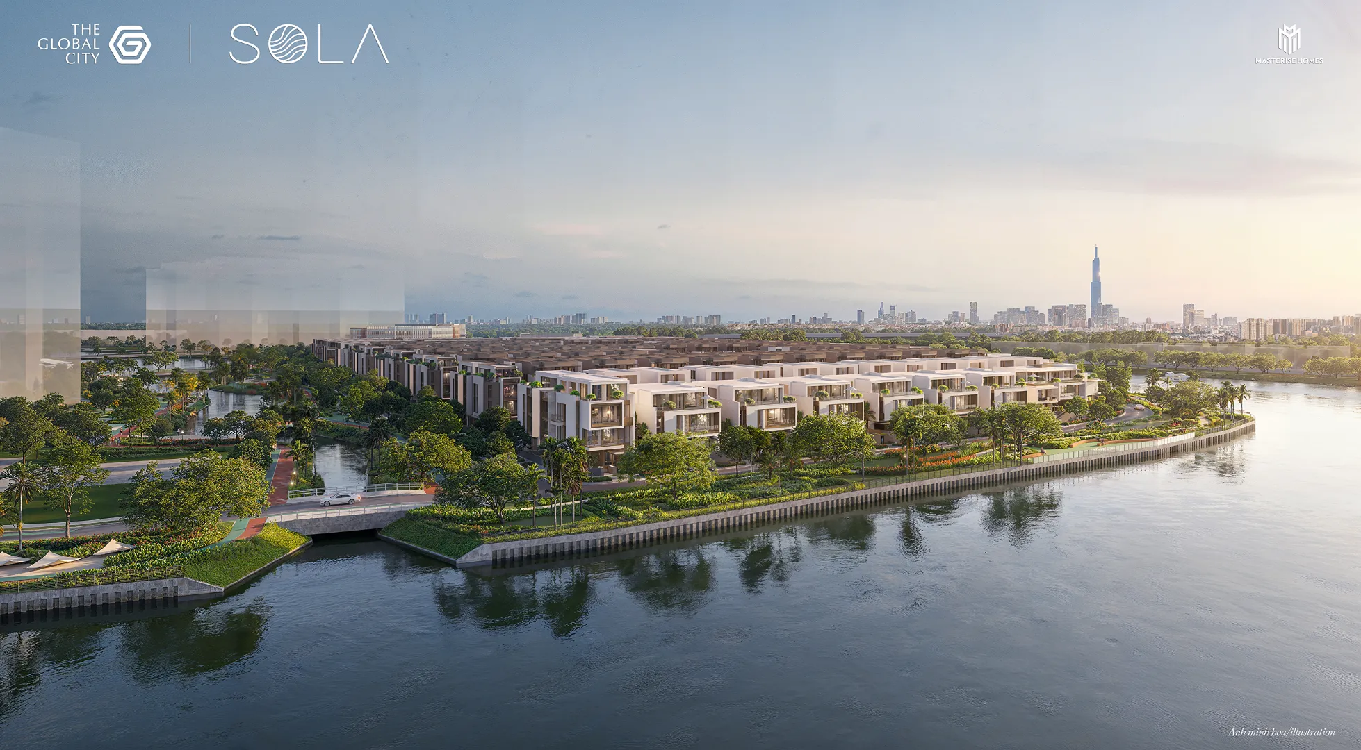 Biệt Thự Song Lập Phân Khu Sola – Đảo Ánh Dương | Vị Trí Đặc Quyền Giữa 3 Mặt Sông. Mua bán căn hộ tại SOLA The Global City, Quận 2 TP. Thủ Đức, An Phú, Hồ Chí Minh được đăng bởi M2 Realty.Hình 2