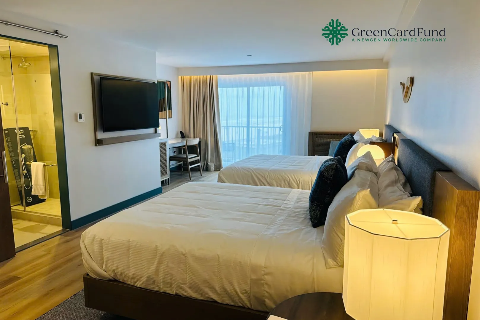 Dự án EB-5 Seahaus Hotel, Tribute by Marriott cơ hội đầu tư định cư bền vững. Mua bán căn hộ tại Boardwalk, Atlantic City, New Jersey được đăng bởi Green Card Fund Vietnam.Hình 4