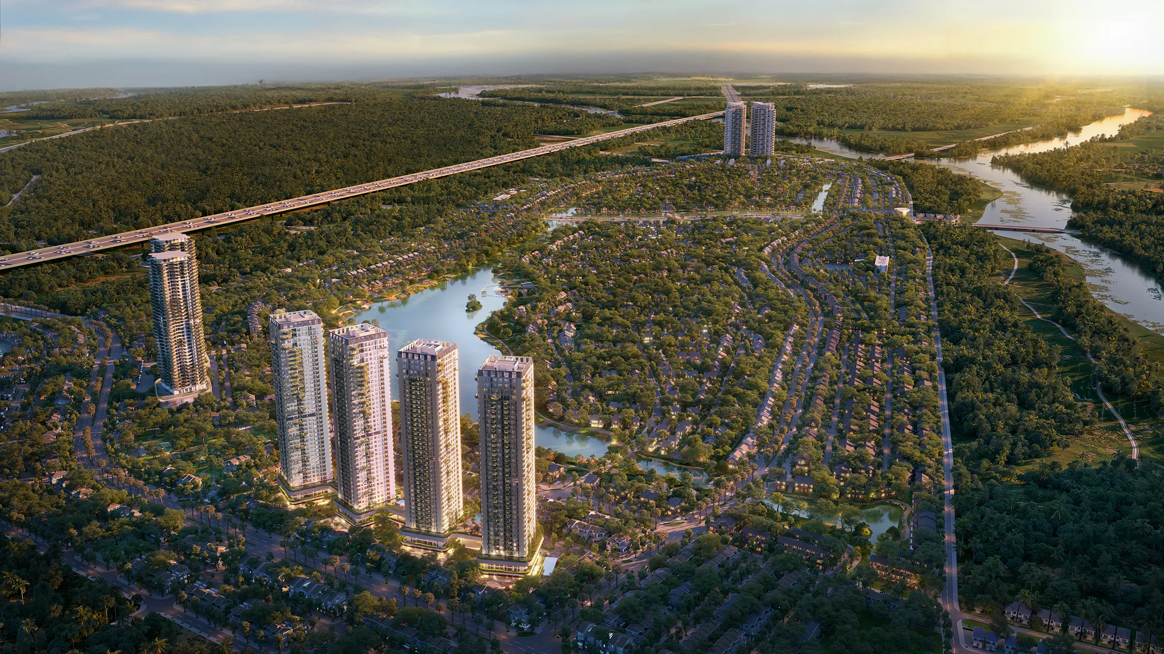 Căn hộ Forest Osen tại đại đô thị Eco Retreat 2PN có vườn vào nhà. Mua bán căn hộ tại Eco Retreat - Phân khu Forest Onsen, Bến Lức, Tây Ninh được đăng bởi NewstarLand.Hình 2