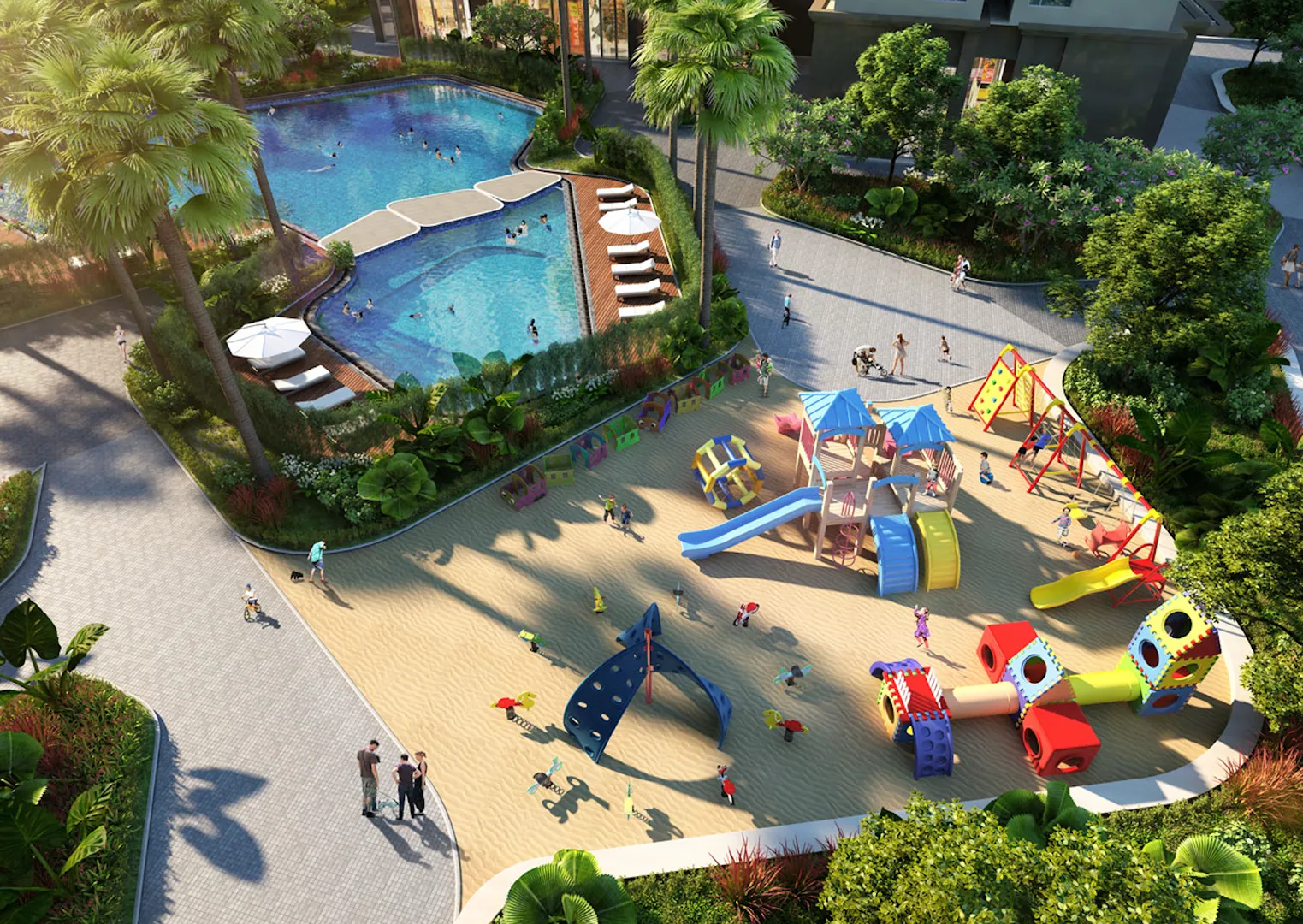 Căn Hộ 2 Phòng Ngủ B-xx-06 tại LUMIÈRE Midtown không gian sống xanh chuẩn nghỉ dưỡng giữa đô thị. Mua bán căn hộ tại Lumière Midtown, Mặt tiền đường Liên Phường, KĐT The Global City, An Khánh, Hồ Chí Minh được đăng bởi VPI Official.Hình 3