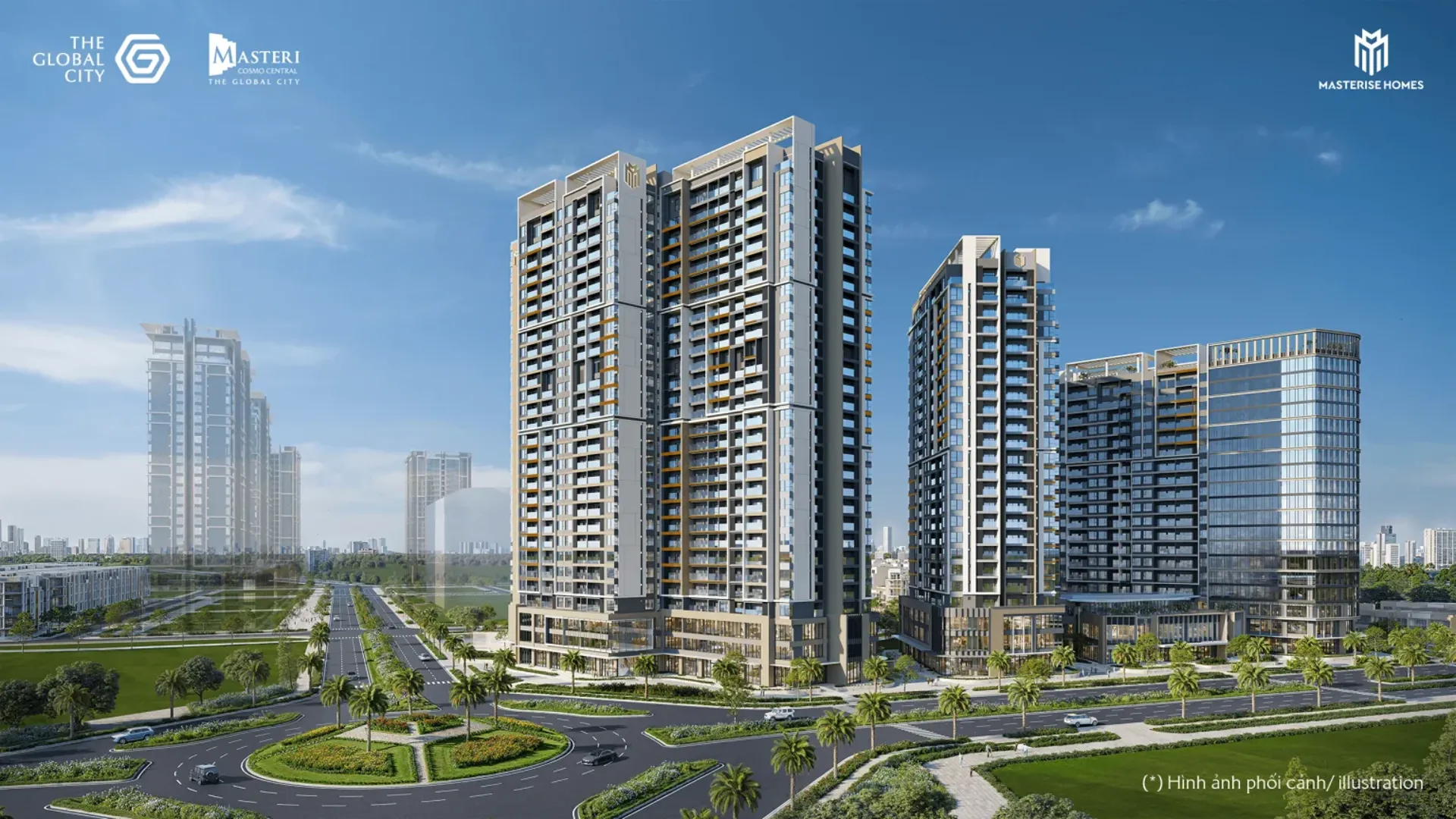 Căn hộ 2PN B1-xx-19 tại Masteri Cosmo Central - Cơ hội sở hữu căn hộ trung tâm The Global City. Mua bán căn hộ tại Masteri Cosmo Central, Khu đô thị The Global City, đường Đỗ Xuân Hợp, Bình Trưng, Hồ Chí Minh được đăng bởi VPI Official.Hình 1