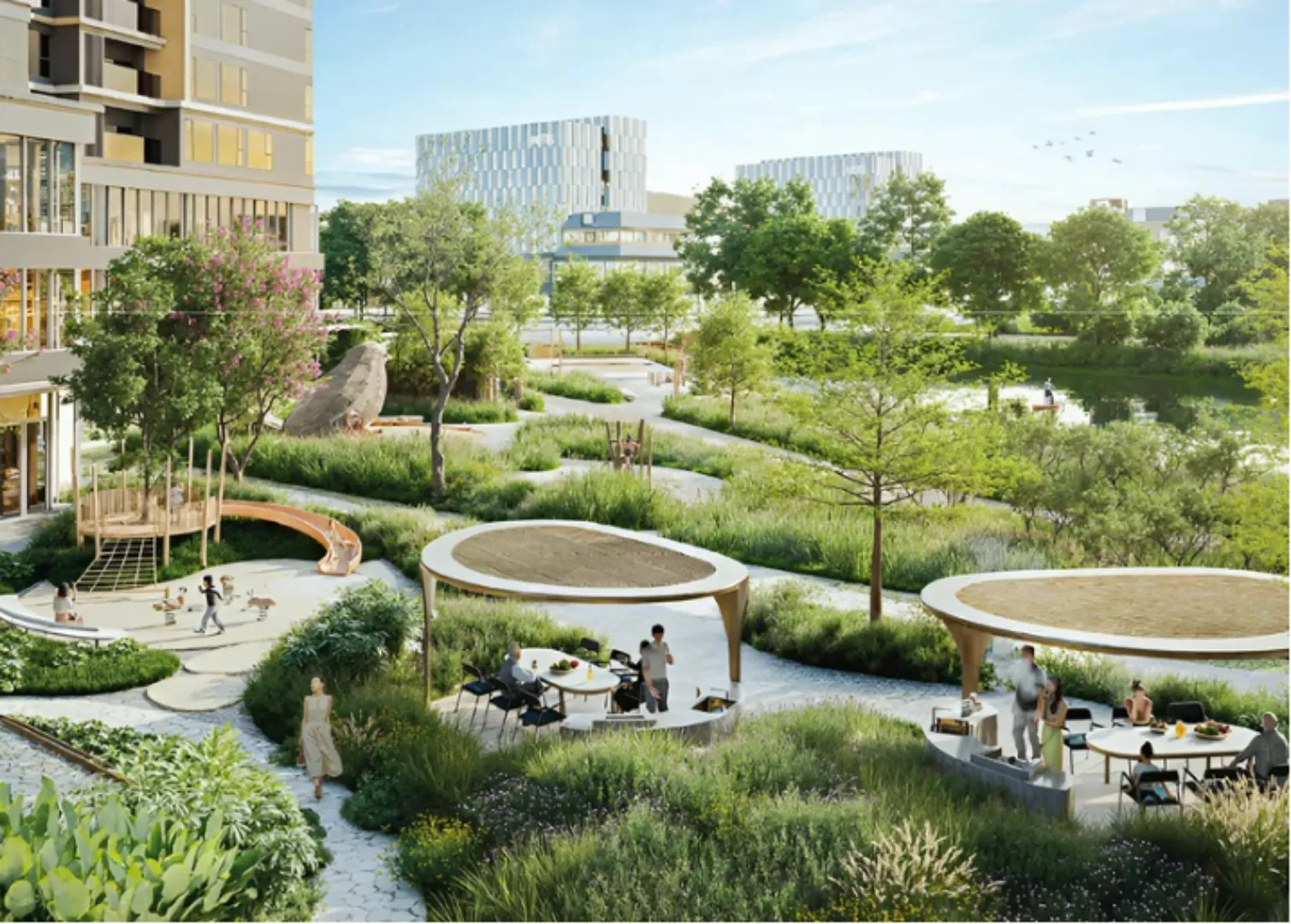 Căn hộ 2PN B1-xx-08 tại Masteri Cosmo Central - Nơi nhịp sống hiện đại gặp gỡ thiên nhiên. Mua bán căn hộ tại Masteri Cosmo Central, Khu đô thị The Global City, đường Đỗ Xuân Hợp, Bình Trưng, Hồ Chí Minh được đăng bởi VPI Official.Hình 1