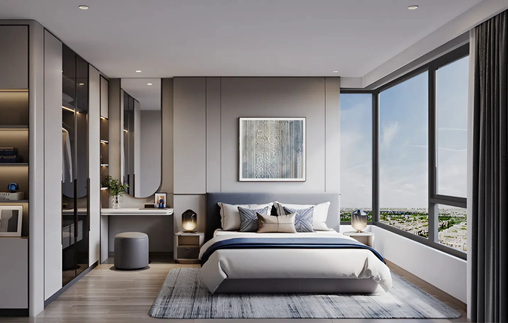 Căn hộ 2PN B1-xx-08 tại Masteri Cosmo Central - Một bước chạm – Trọn vẹn thế giới. Mua bán căn hộ tại Masteri Cosmo Central, Khu đô thị The Global City, đường Đỗ Xuân Hợp, Bình Trưng, Hồ Chí Minh được đăng bởi VPI Official.Hình 5