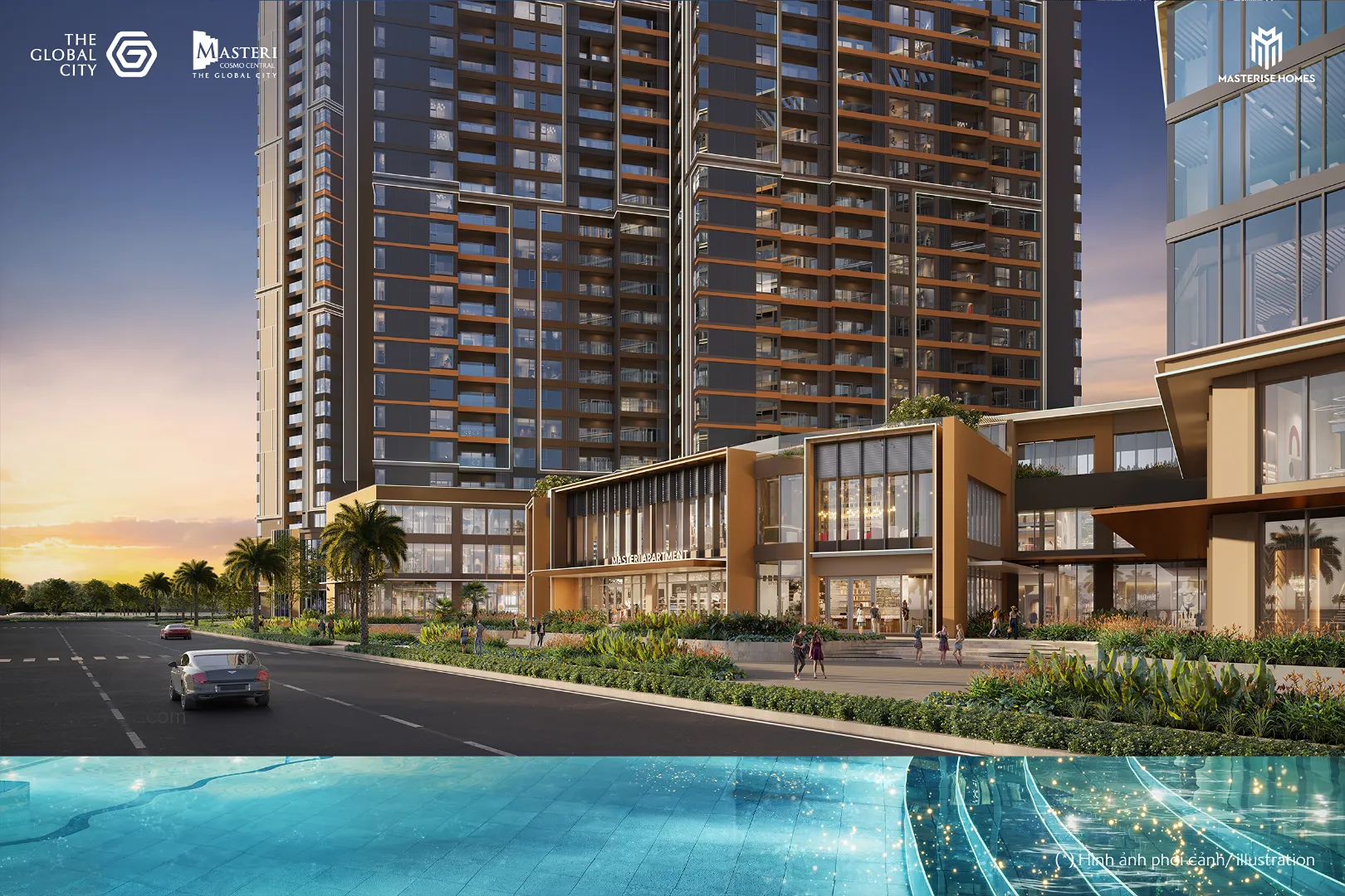 Căn hộ 2PN B1-xx-16 tại Masteri Cosmo Central - Nâng tầm trải nghiệm sống giữa lòng đô thị hiện đại. Mua bán căn hộ tại The Sholi, Khu đô thị The Global City, đường Đỗ Xuân Hợp, Bình Trưng, Hồ Chí Minh được đăng bởi VPI Official.Hình 5
