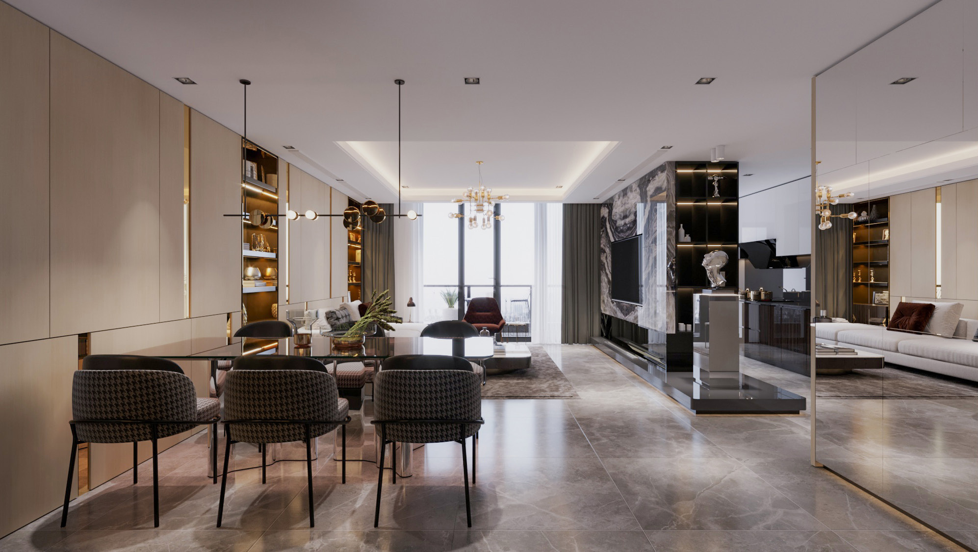 Căn Hộ 2PN Noble Crystal Riverside Sở Hữu 3 Mặt Hướng Sông Đắt Giá. Mua bán căn hộ tại Noble Crystal Riverside, Đường Đào Trí, Phú Thuận, Hồ Chí Minh được đăng bởi VPI Official.Hình 10