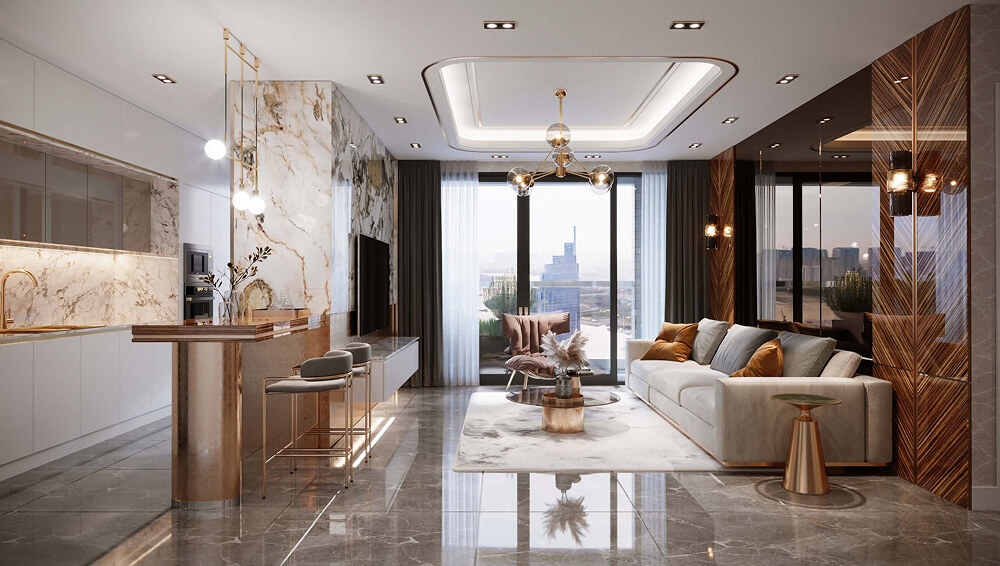 Căn Hộ 2PN Noble Crystal Riverside View Toàn Cảnh Sông Sài Gòn. Mua bán căn hộ tại Noble Crystal Riverside, Đường Đào Trí, Phú Thuận, Hồ Chí Minh được đăng bởi VPI Official.Hình 7