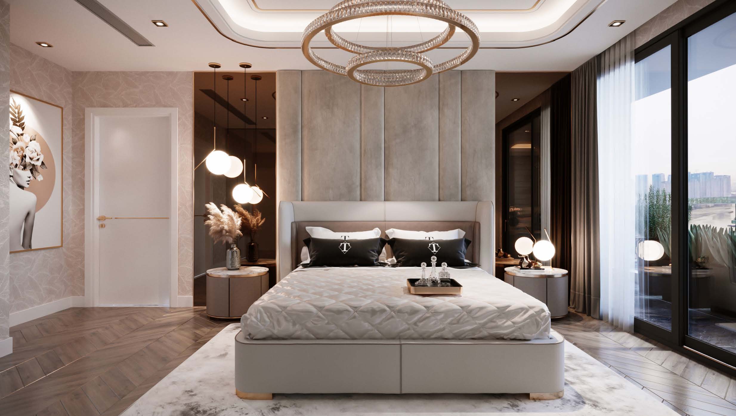 Căn Hộ 2PN Noble Crystal Riverside View Toàn Cảnh Sông Sài Gòn. Mua bán căn hộ tại Noble Crystal Riverside, Đường Đào Trí, Phú Thuận, Hồ Chí Minh được đăng bởi VPI Official.Hình 11
