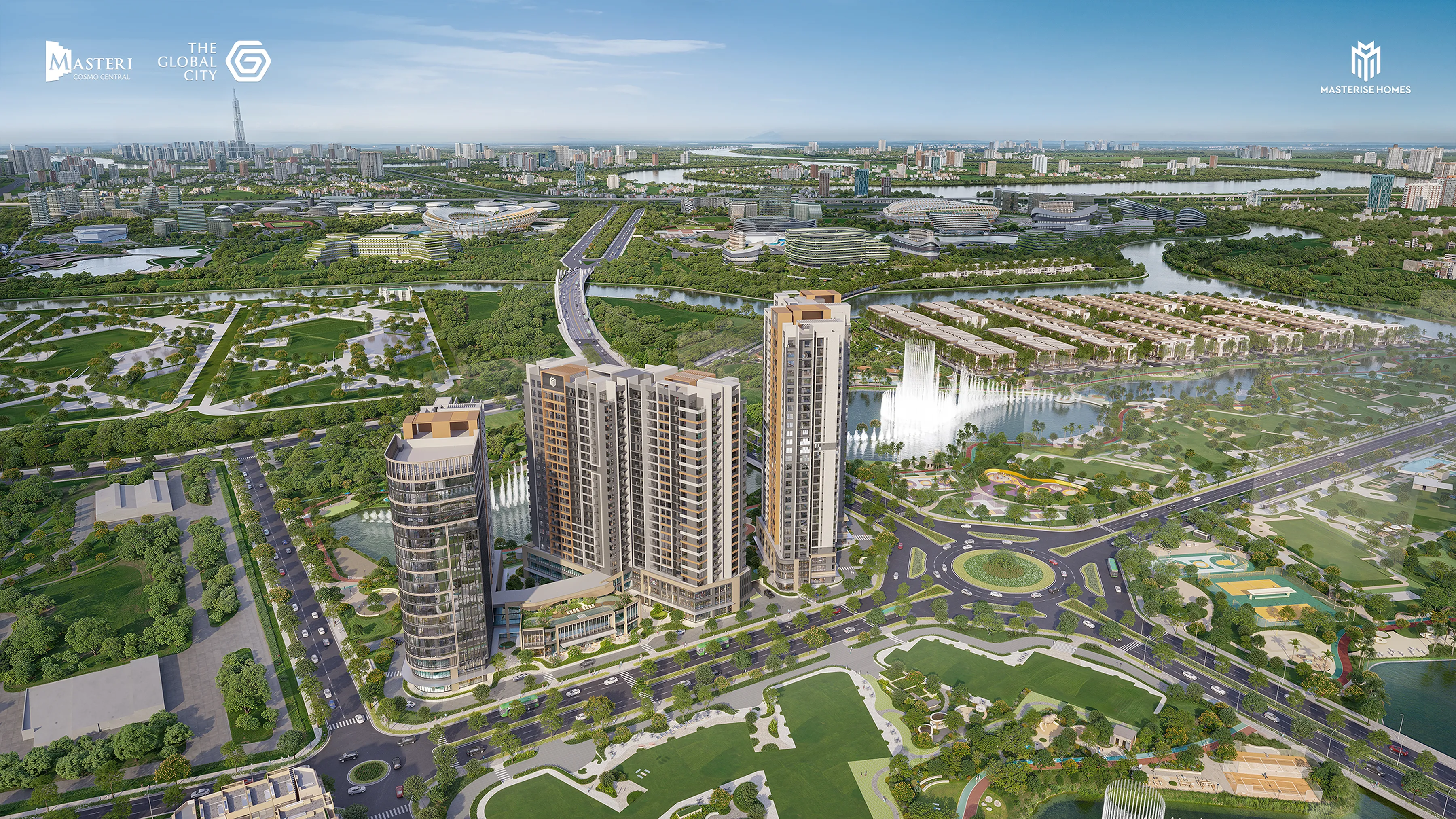 Căn hộ 2PN+ B1-xx-05 thuộc Masteri Cosmo Central - Nexus view hướng nội khu hồ bơi. Mua bán căn hộ tại Masteri Cosmo Central, Khu đô thị The Global City, đường Đỗ Xuân Hợp, Bình Trưng, Hồ Chí Minh được đăng bởi VPI Official.Hình 7