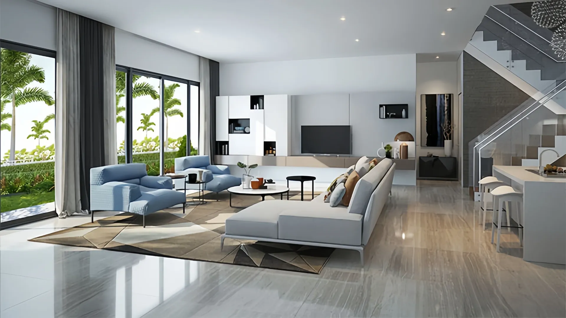 Căn hộ 3PN B2-XX-03A tại Masteri Park Place Phong cách sống hiện đại cho gia đình trẻ. Mua bán căn hộ tại Masteri Park Place, Masteri Park Place, Khu đô thị The Global City, đường Đỗ Xuân Hợp, Bình Trưng, Hồ Chí Minh được đăng bởi VPI Official.Hình 3