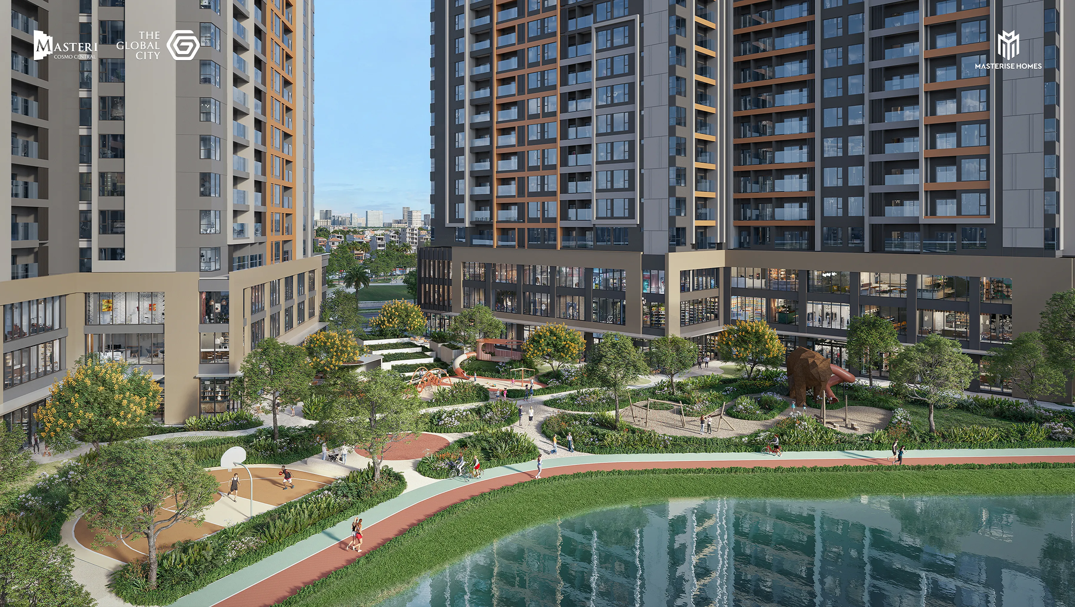 Căn hộ 3PN tại Masteri Cosmo Central - Nexus được quy hoạch theo mô hình đô thị hiện đại. Mua bán căn hộ tại Masteri Cosmo Central, Khu đô thị The Global City, đường Đỗ Xuân Hợp, Bình Trưng, Hồ Chí Minh được đăng bởi VPI Official.Hình 3