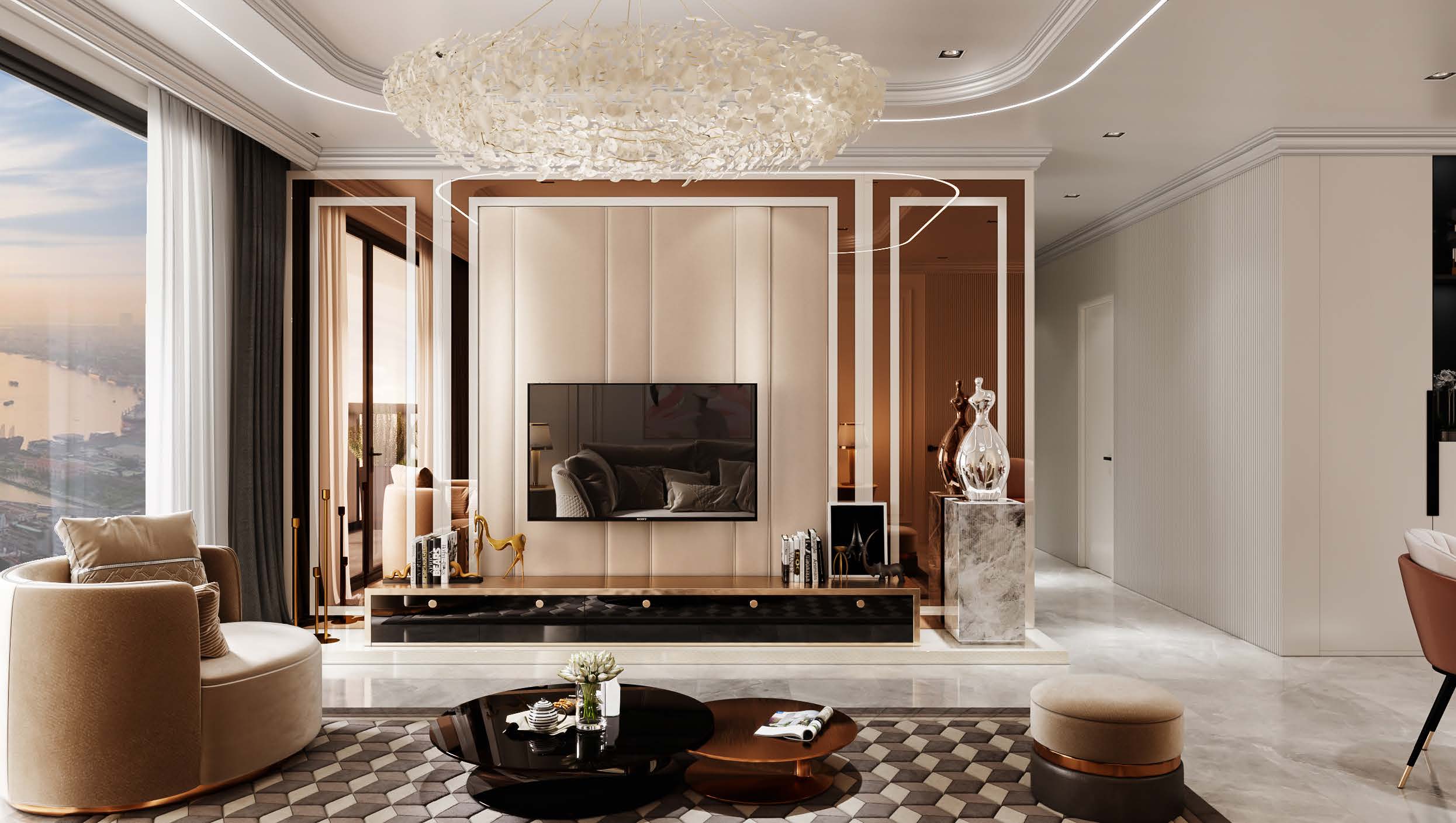 Căn Hộ 3PN Noble Crystal Riverside Kết Nối Trung Tâm Quận 1 Qua Metro Số 4. Mua bán căn hộ tại Noble Crystal Riverside, Đường Đào Trí, Phú Thuận, Hồ Chí Minh được đăng bởi VPI Official.Hình 7