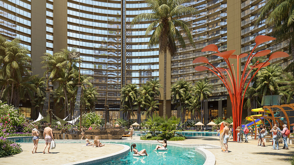 Căn Hộ 3PN Noble Crystal Riverside Không Gian Sống Resort Bên Sông Sài Gòn. Mua bán căn hộ tại Noble Crystal Riverside, Đường Đào Trí, Phú Thuận, Hồ Chí Minh được đăng bởi VPI Official.Hình 4