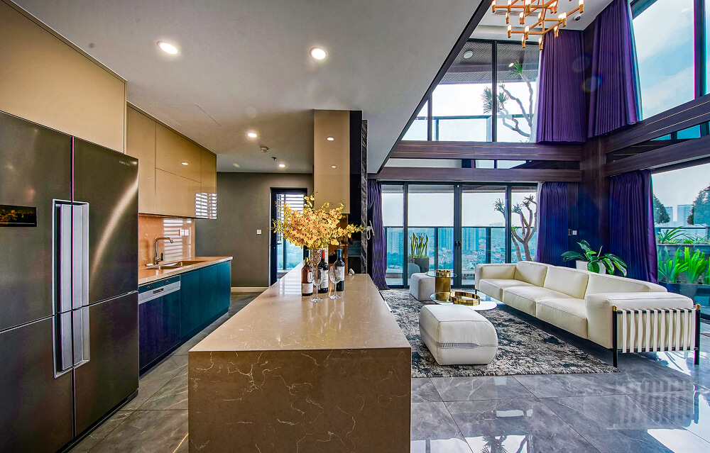Căn Hộ 4PN Noble Crystal Riverside Hưởng Lợi Từ Cầu Thủ Thiêm 4 Trong Tương Lai. Mua bán căn hộ tại Noble Crystal Riverside, Đường Đào Trí, Phú Thuận, Hồ Chí Minh được đăng bởi VPI Official.Hình 2