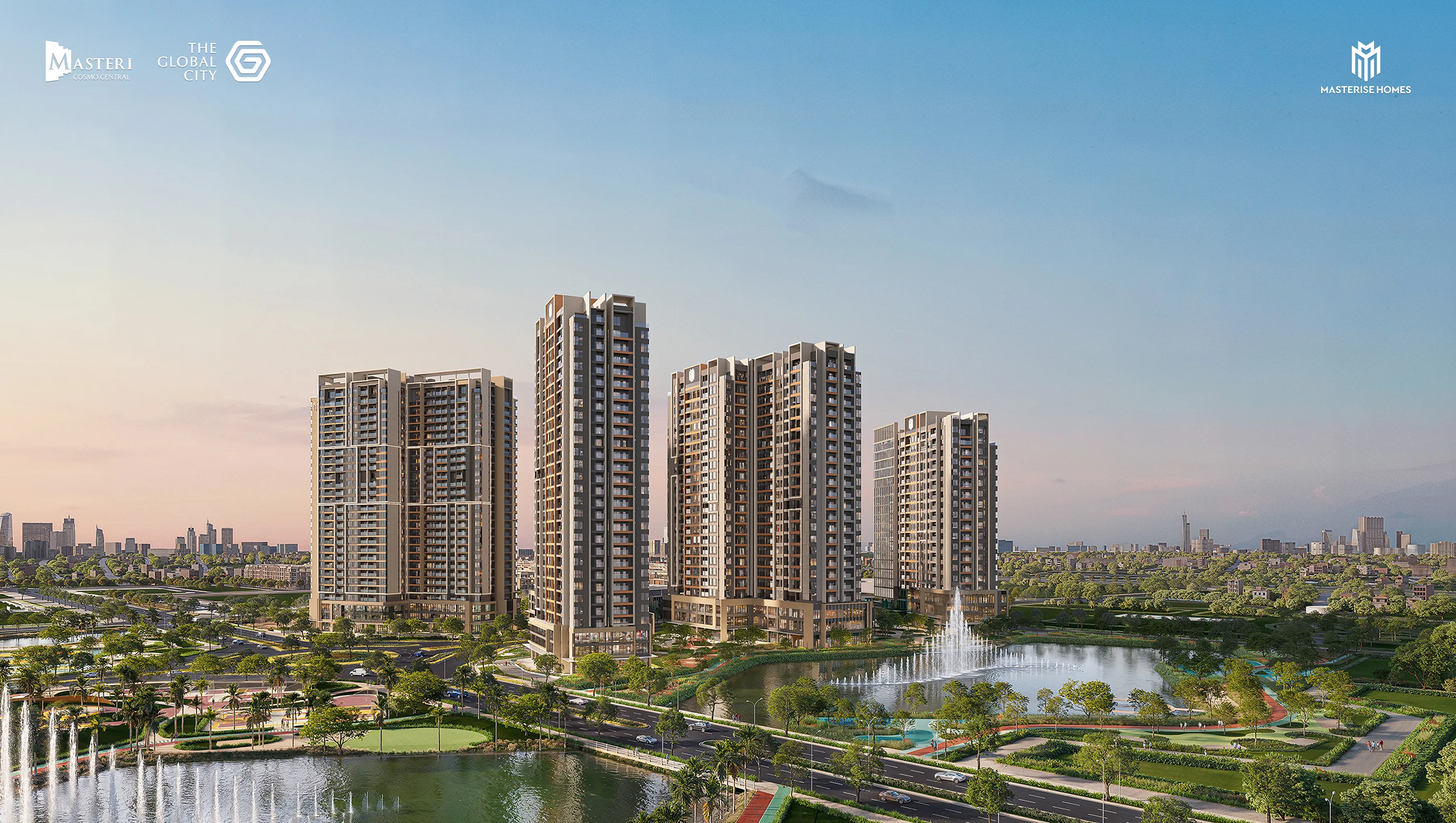 Căn hộ 2 phòng ngủ thuộc dự án Masteri Cosmo Central - Nexus không gian rộng rãi, thoáng mát. Mua bán căn hộ tại Masteri Cosmo Central, Khu đô thị The Global City, đường Đỗ Xuân Hợp, Bình Trưng, Hồ Chí Minh được đăng bởi VPI Official.Hình 2