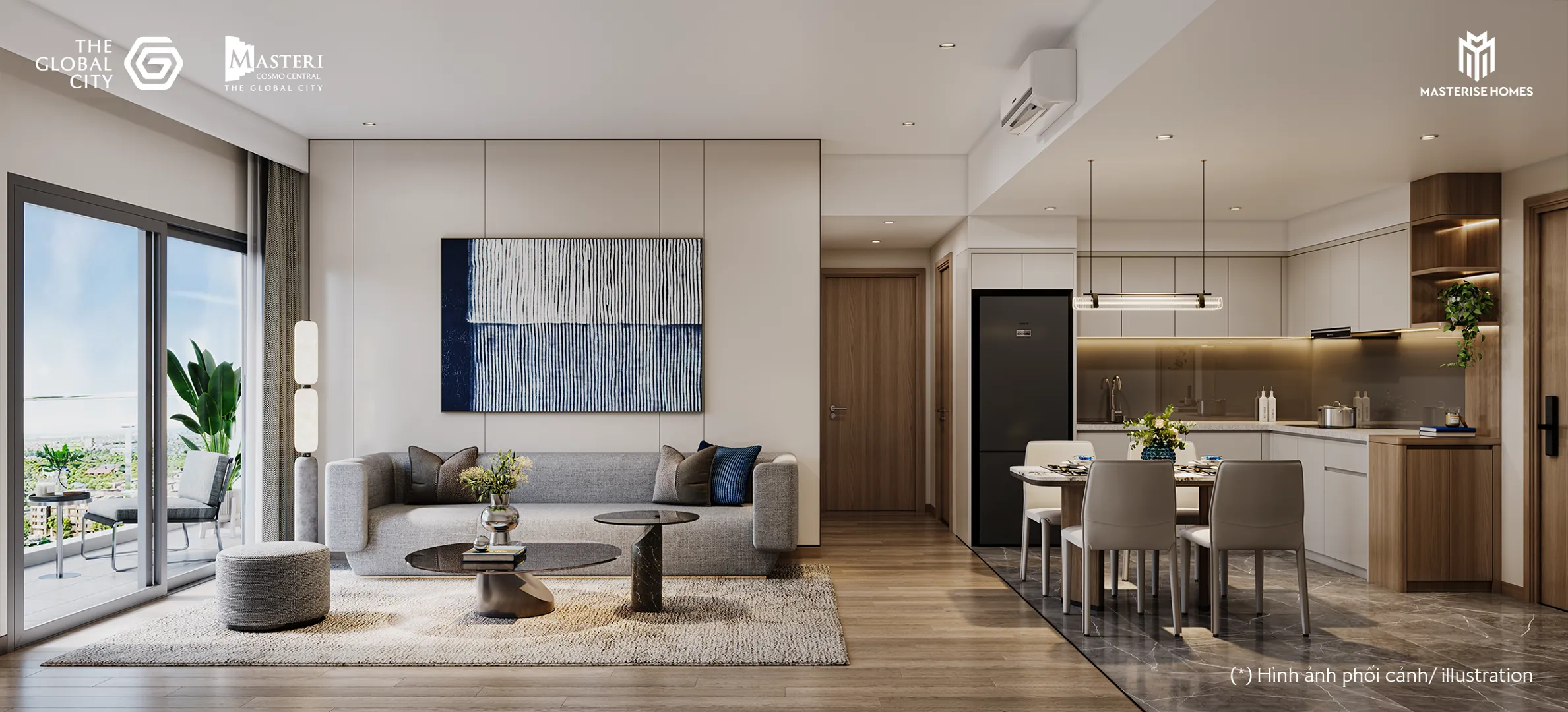 Căn Hộ 3 Phòng Ngủ B1-xx-03A Masteri Cosmo Central Cảnh Quan Kênh Đào Nhạc Nước Lớn Nhất Đông Nam Á. Mua bán căn hộ tại Masteri Cosmo Central, Hồ Chí Minh được đăng bởi VPI Official