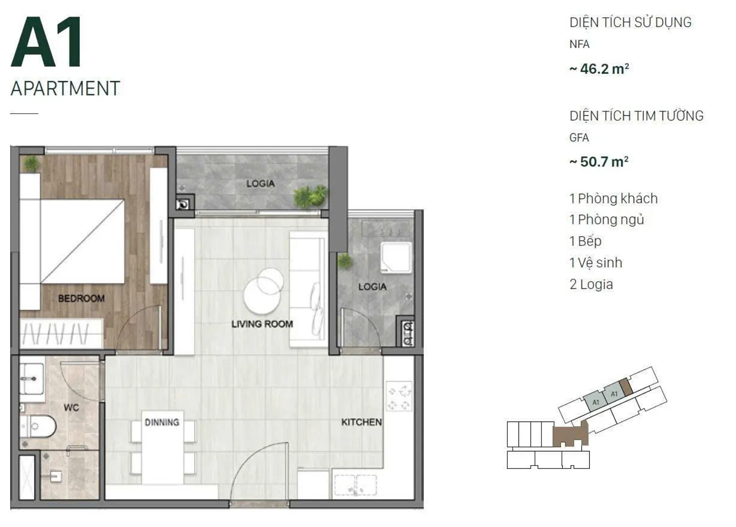 Căn hộ 1PN với thiết kế ấm cúng, hiện đại bên Setia Edenia ngay KĐT Eco Xuân. Mua bán căn hộ tại Setia Edenia, Quốc lộ 13, Lái Thiêu, Hồ Chí Minh được đăng bởi VPI Official.Hình 5