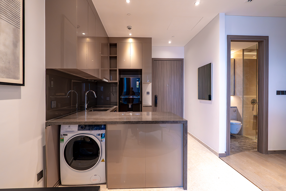 FOR SALE: THE MARQ 1-BEDROOM APARTMENT AXX08 | 47 SQM | HIGH FLOOR | LANDMARK 81 VIEW. For Sale apartment tại The MarQ, Sài Gòn, Hồ Chí Minh được đăng bởi VPI Official.Hình 2
