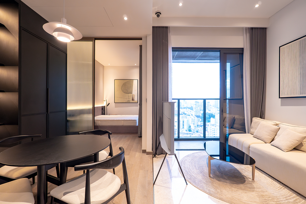 FOR SALE: THE MARQ 1-BEDROOM APARTMENT AXX08 | 47 SQM | HIGH FLOOR | LANDMARK 81 VIEW. 出售 公寓 tại The MarQ, Sài Gòn, Hồ Chí Minh được đăng bởi VPI Official
