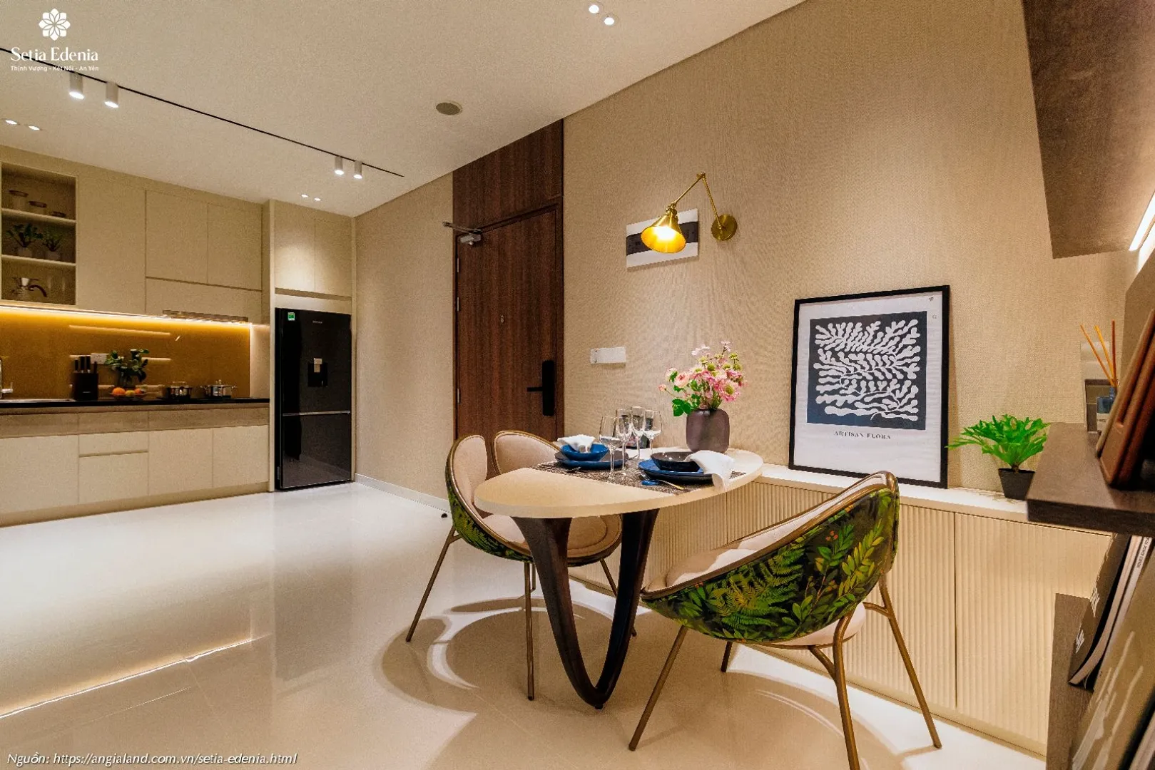 Căn hộ 1PN +1 với góc cộng đa di năng, thêm nhiều không gian tiện ích. Mua bán căn hộ tại Setia Edenia, Quốc lộ 13, Lái Thiêu, Hồ Chí Minh được đăng bởi VPI Official.Hình 3